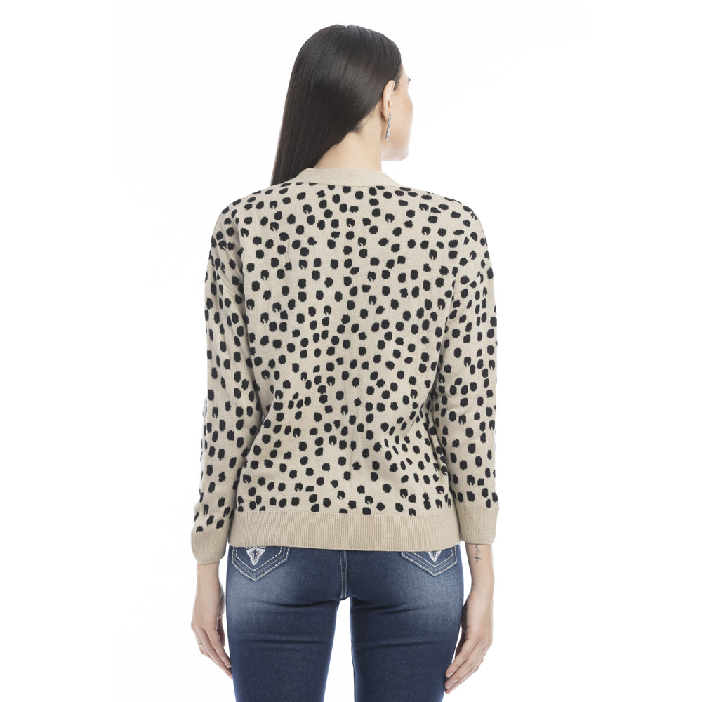 Payton Animal Print Sweater
