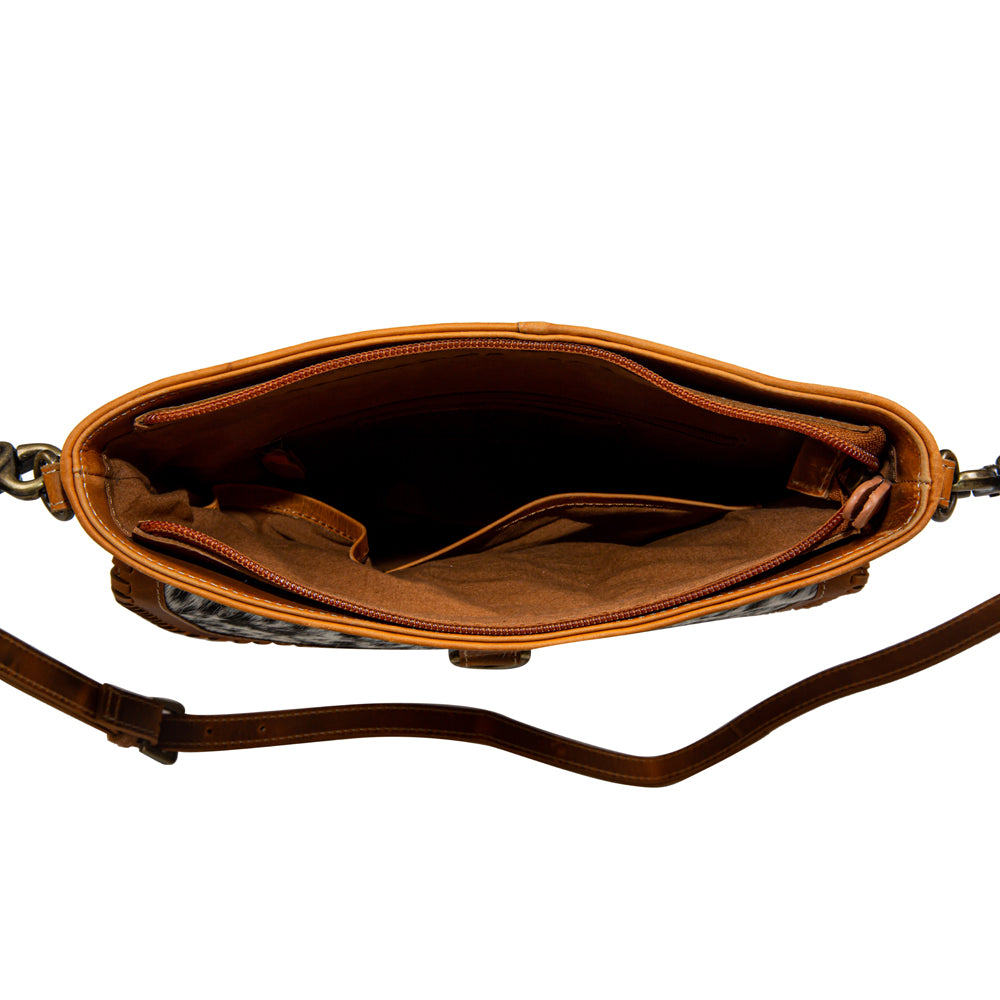 Taragon Hair-On Hide Canvas Hairon Bag