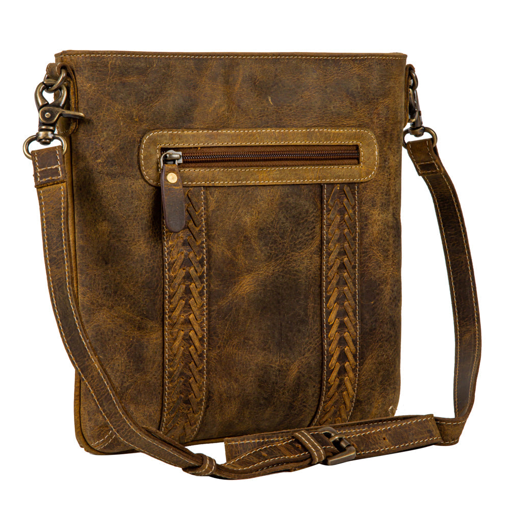 Lawson Roundup Leather & Hairon Bag