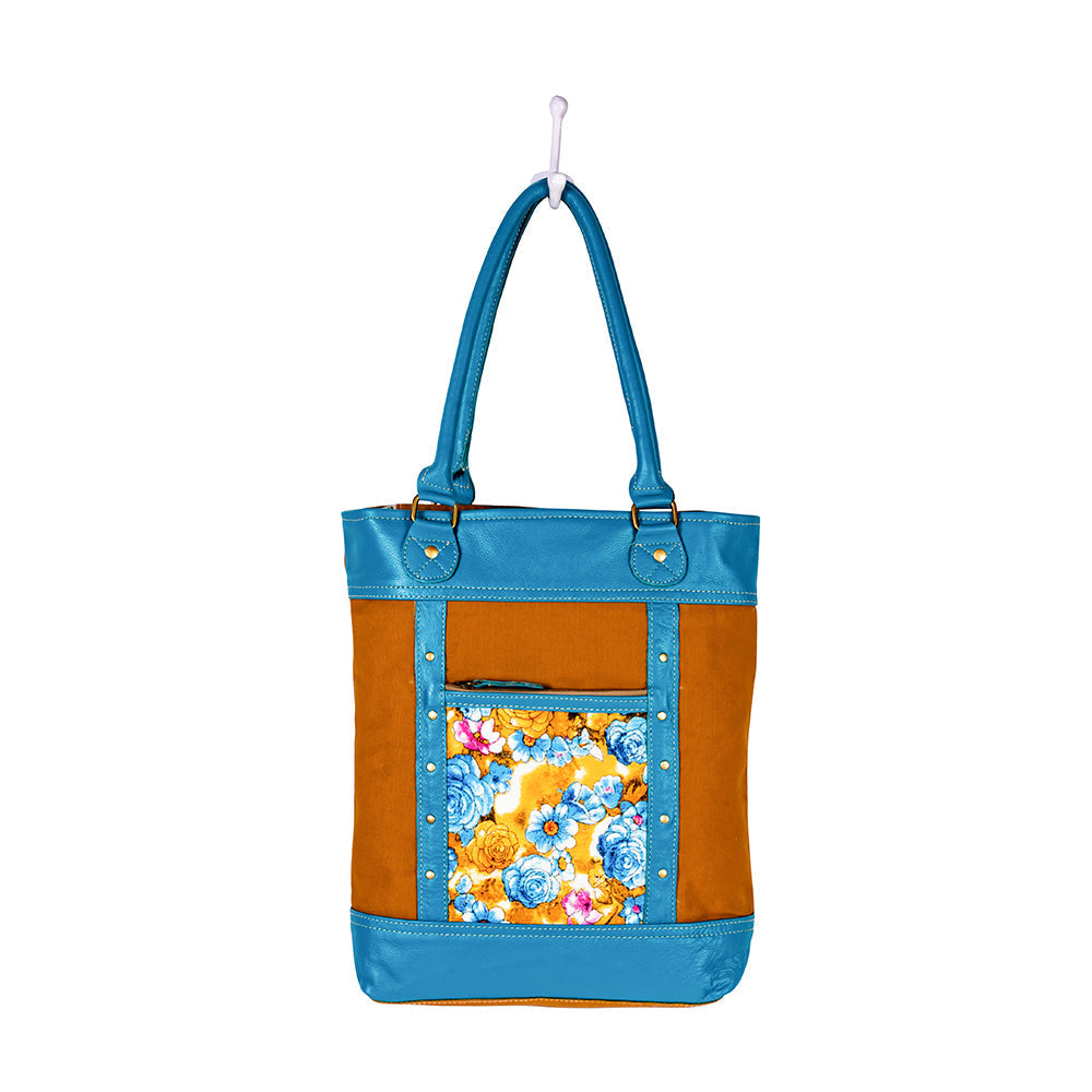 Blue Ridge Blooms Tote Bag
