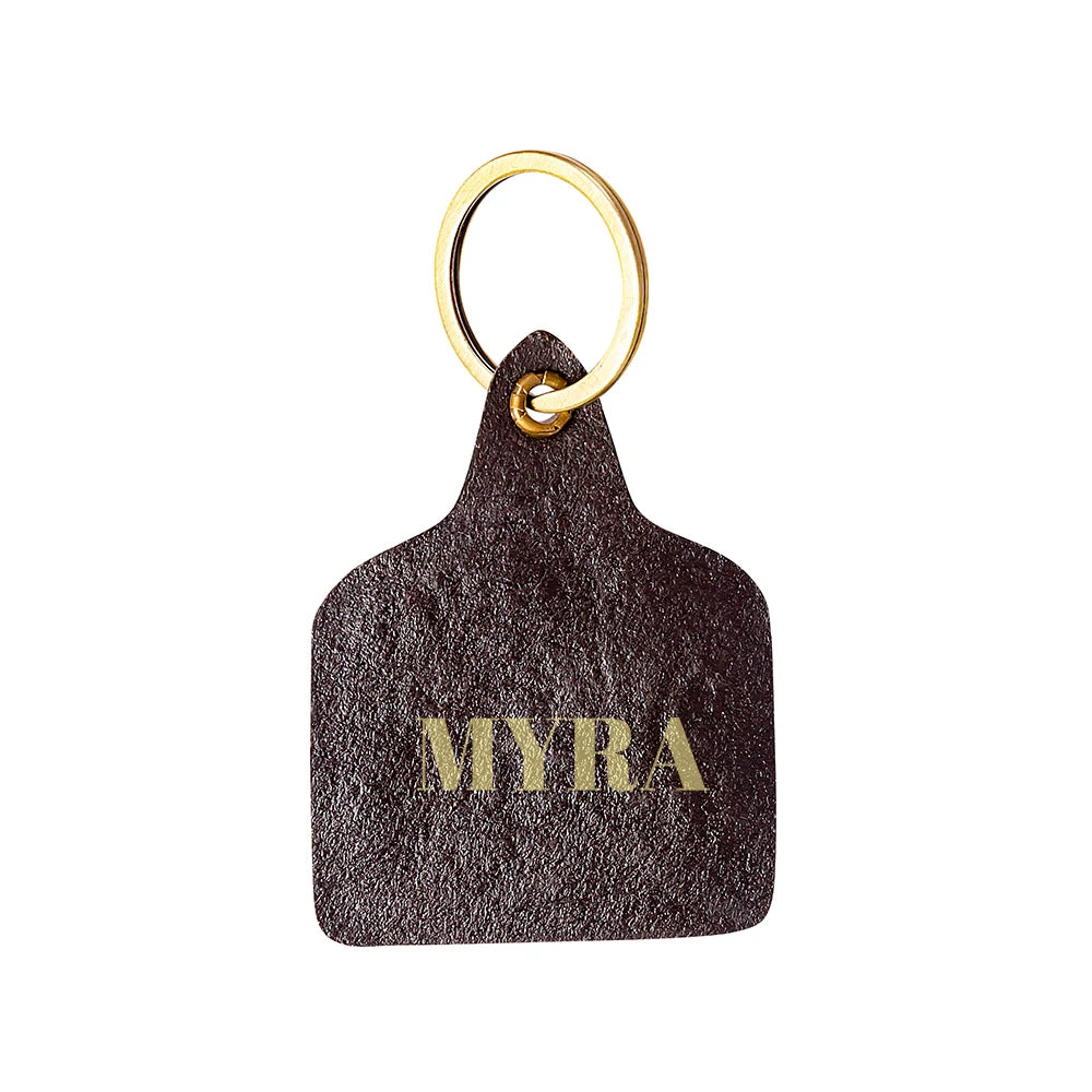 Donna Bella Hand-tooled Key Fob