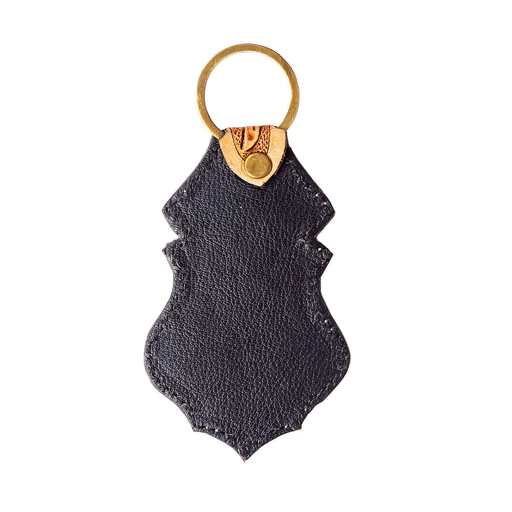 North Bloom Hand-tooled Key Fob