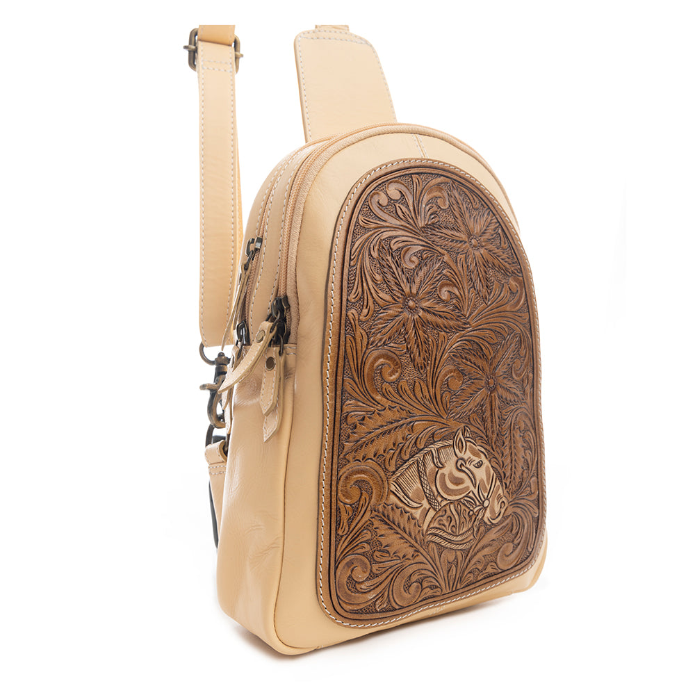 Glorietta Sling Bag In Desert Sand