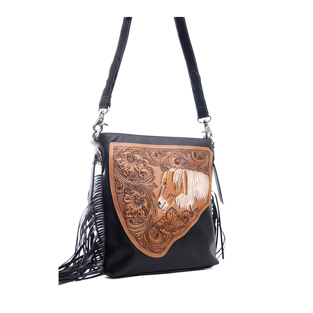 Stallion Spirit Hand-Tooled Bag