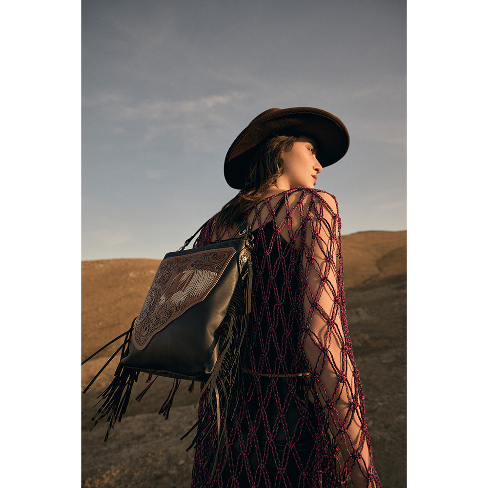 Stallion Spirit Hand-Tooled Bag
