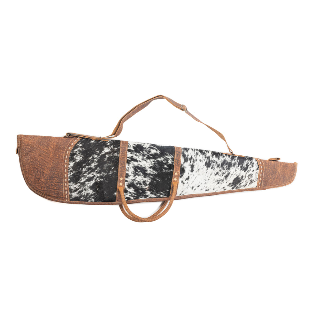 Wildhorn Hunter’s Leather Rifle Case in Smoky Hide