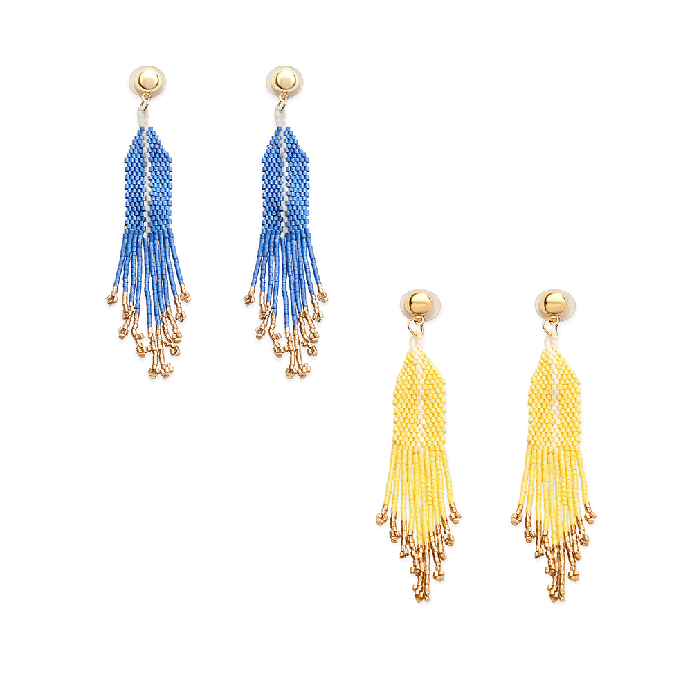 Seaside Dreams Beaded Earrings Variant Combo