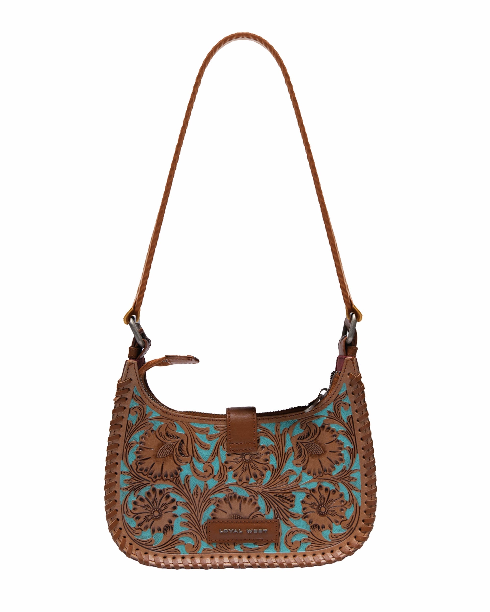 Loyal West Dannia Medium Purse - Whiskey & Water