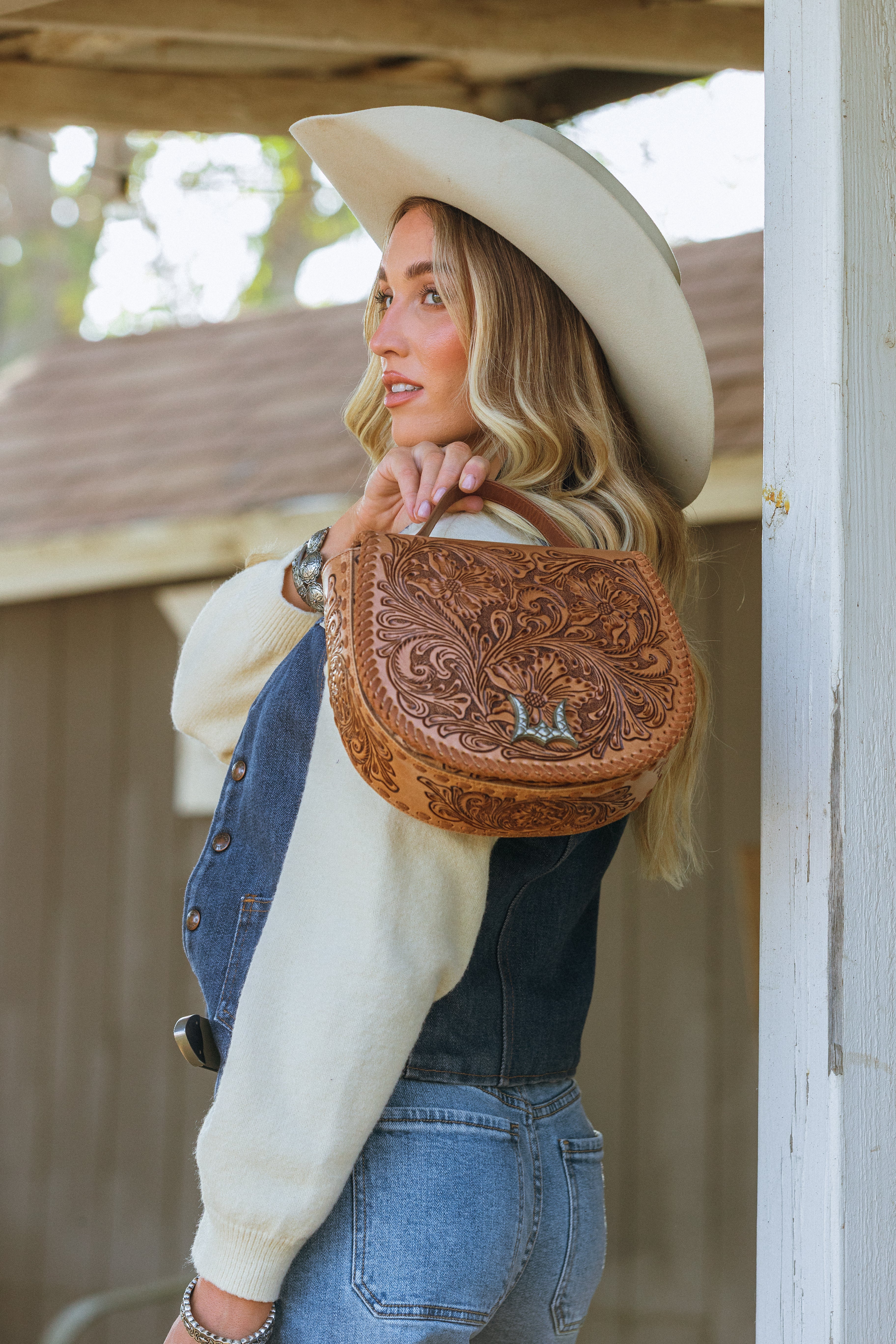 Grace Saddle Bag