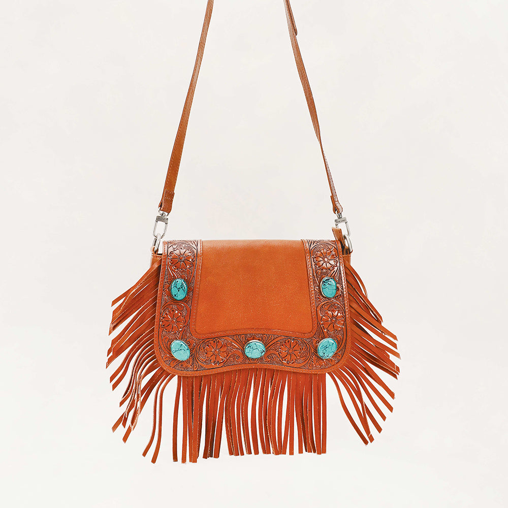 Boho Medium Tassle Bag