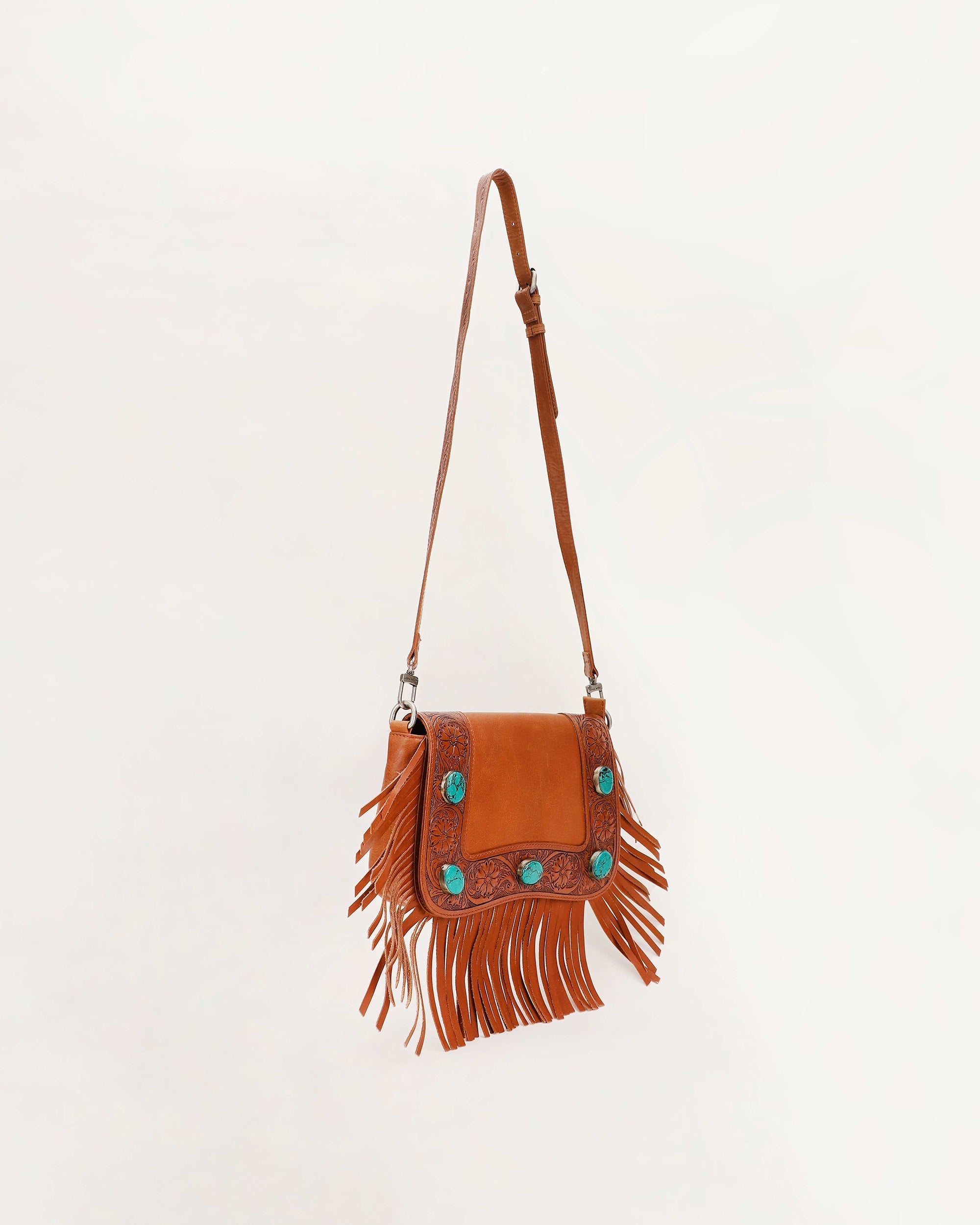 Boho Medium Tassle Bag
