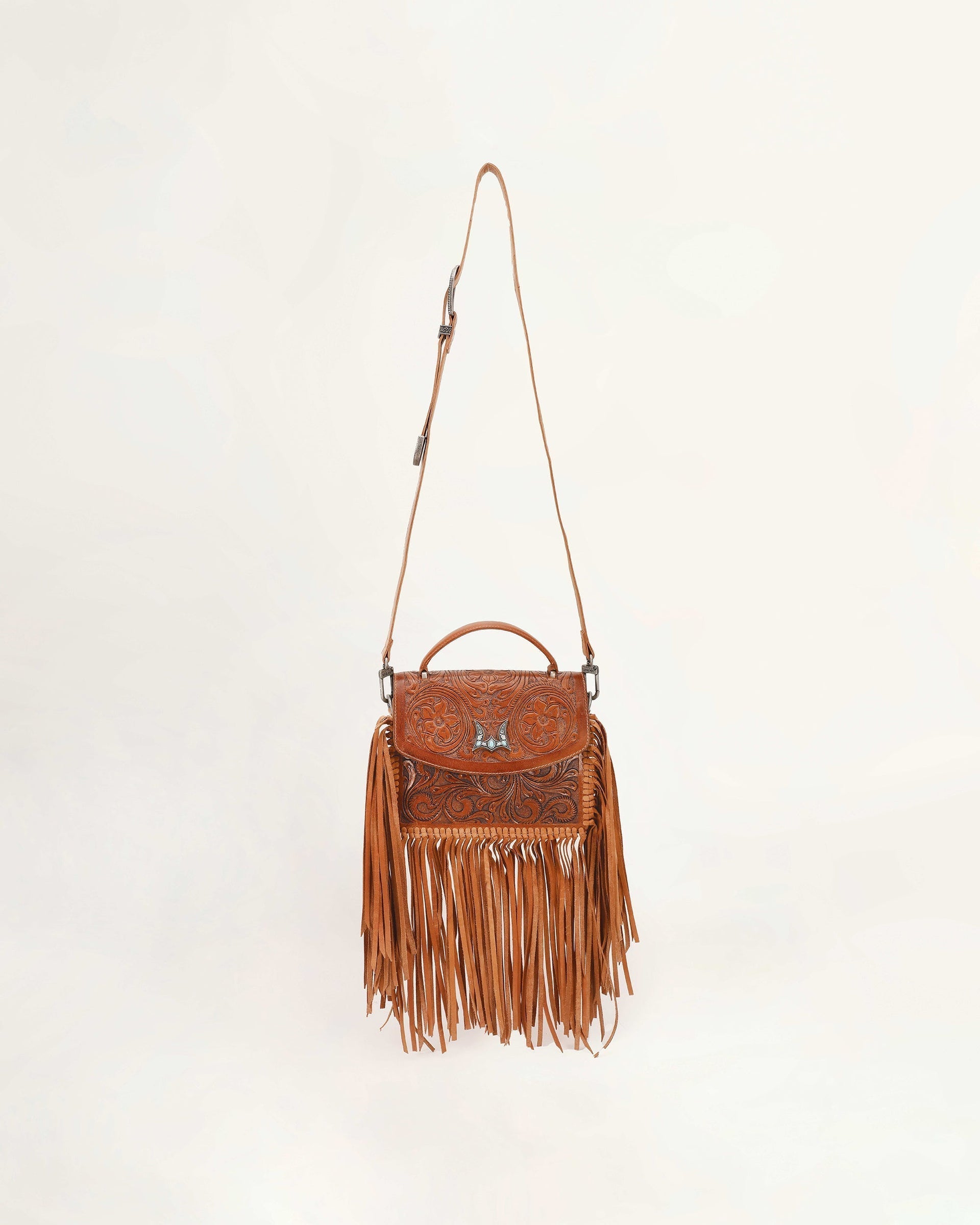 Classic Flap Medium Tassle Bag Cowhide And Calfskin