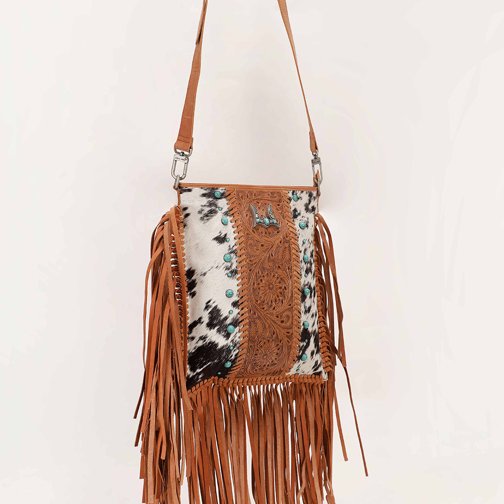 Tucson Cowhide Tassle Bag
