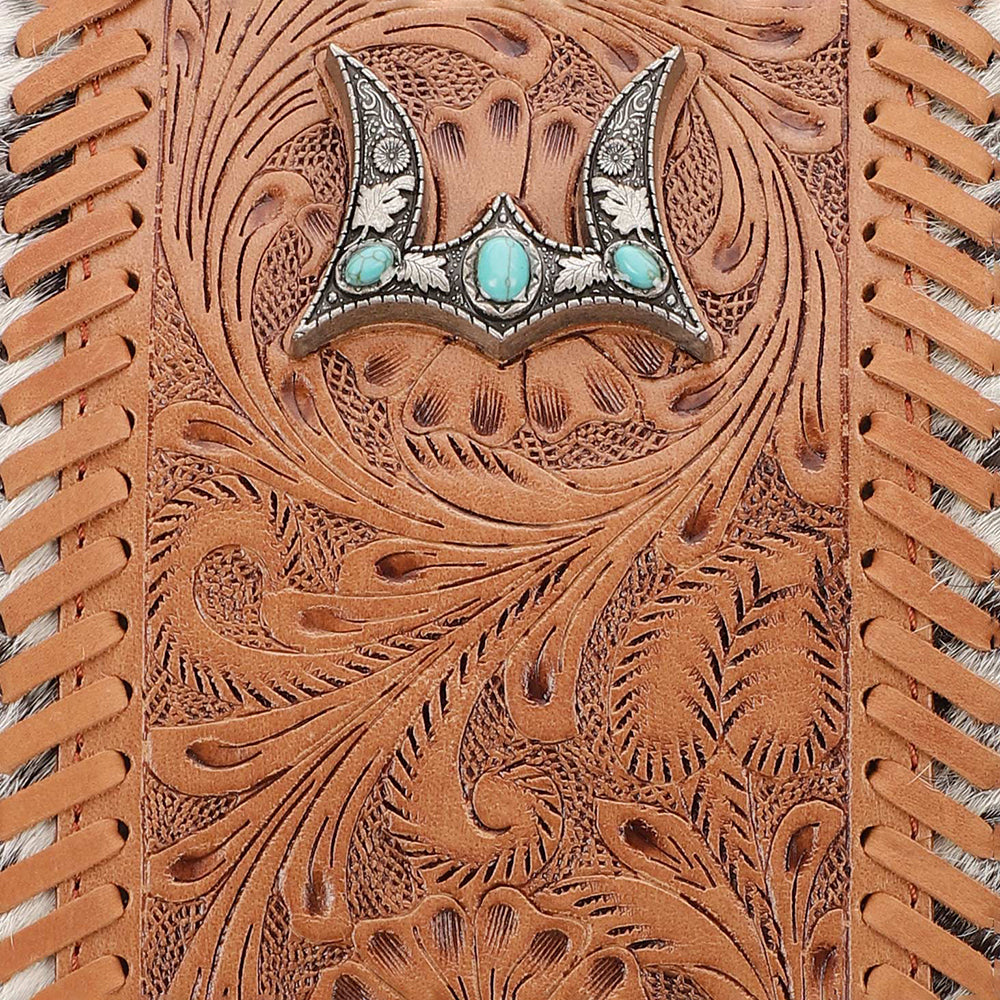 Tucson Cowhide Tassle Bag