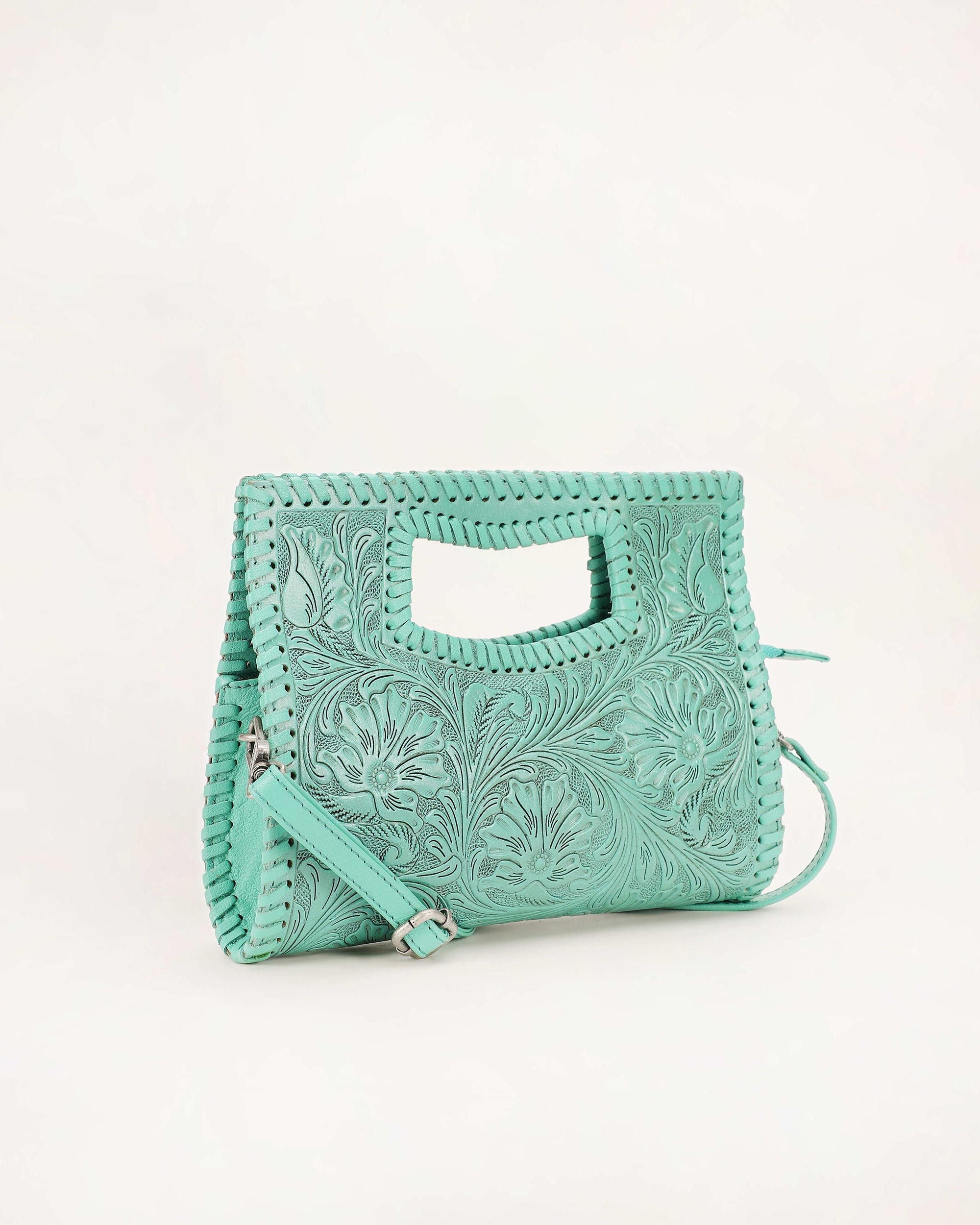 Alma Medium Bag Turquoise