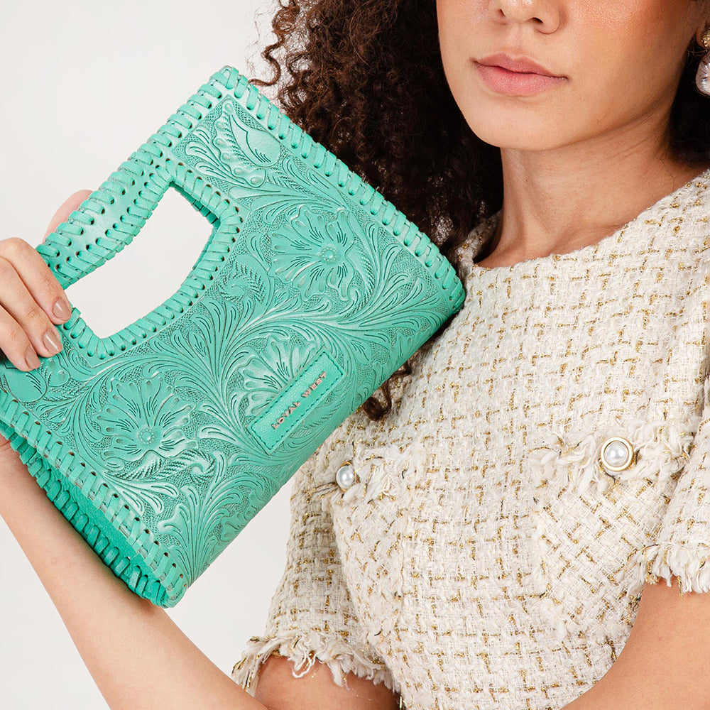 Alma Medium Bag Turquoise