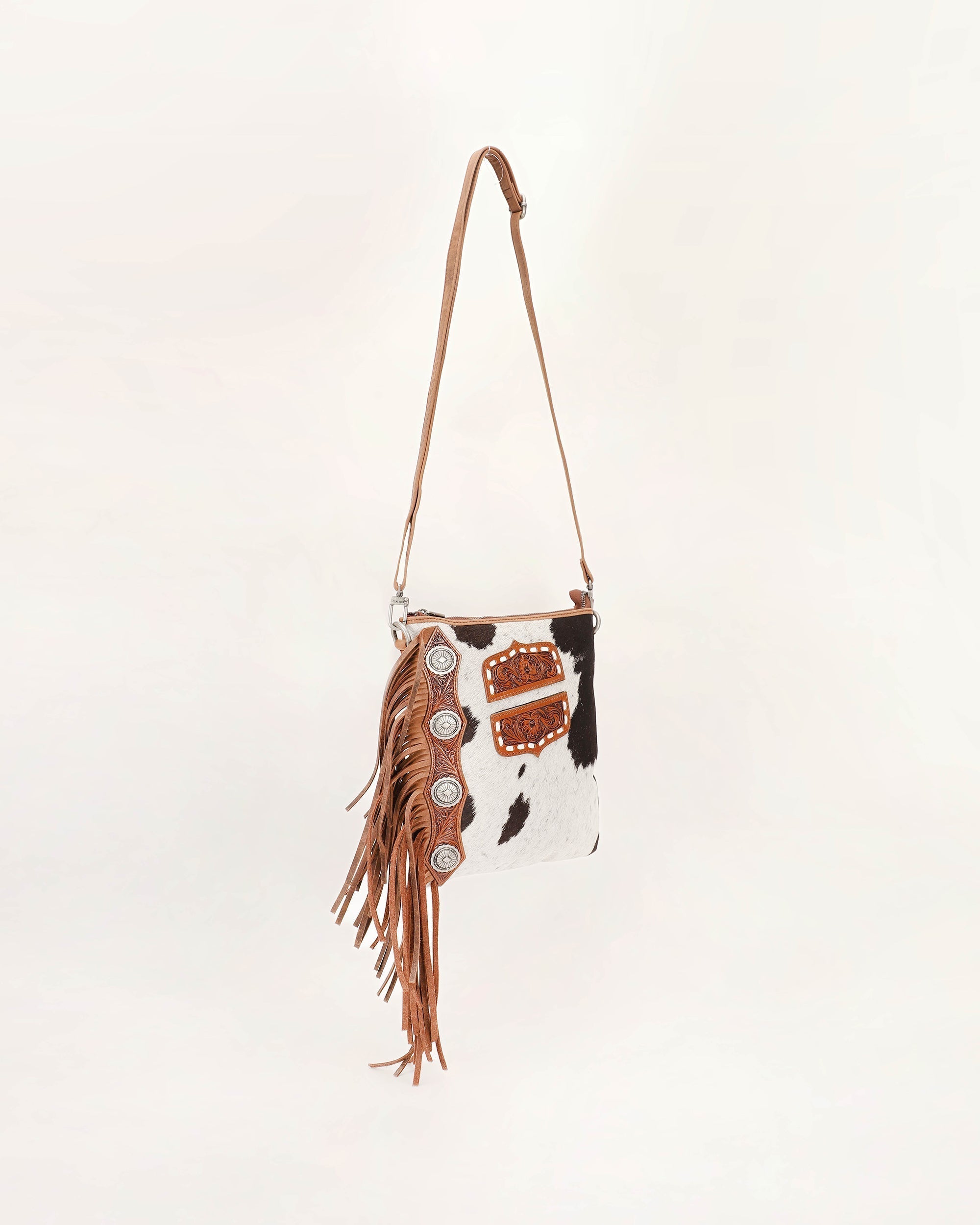 Ranch Queen Cowhide Tassle-Bag