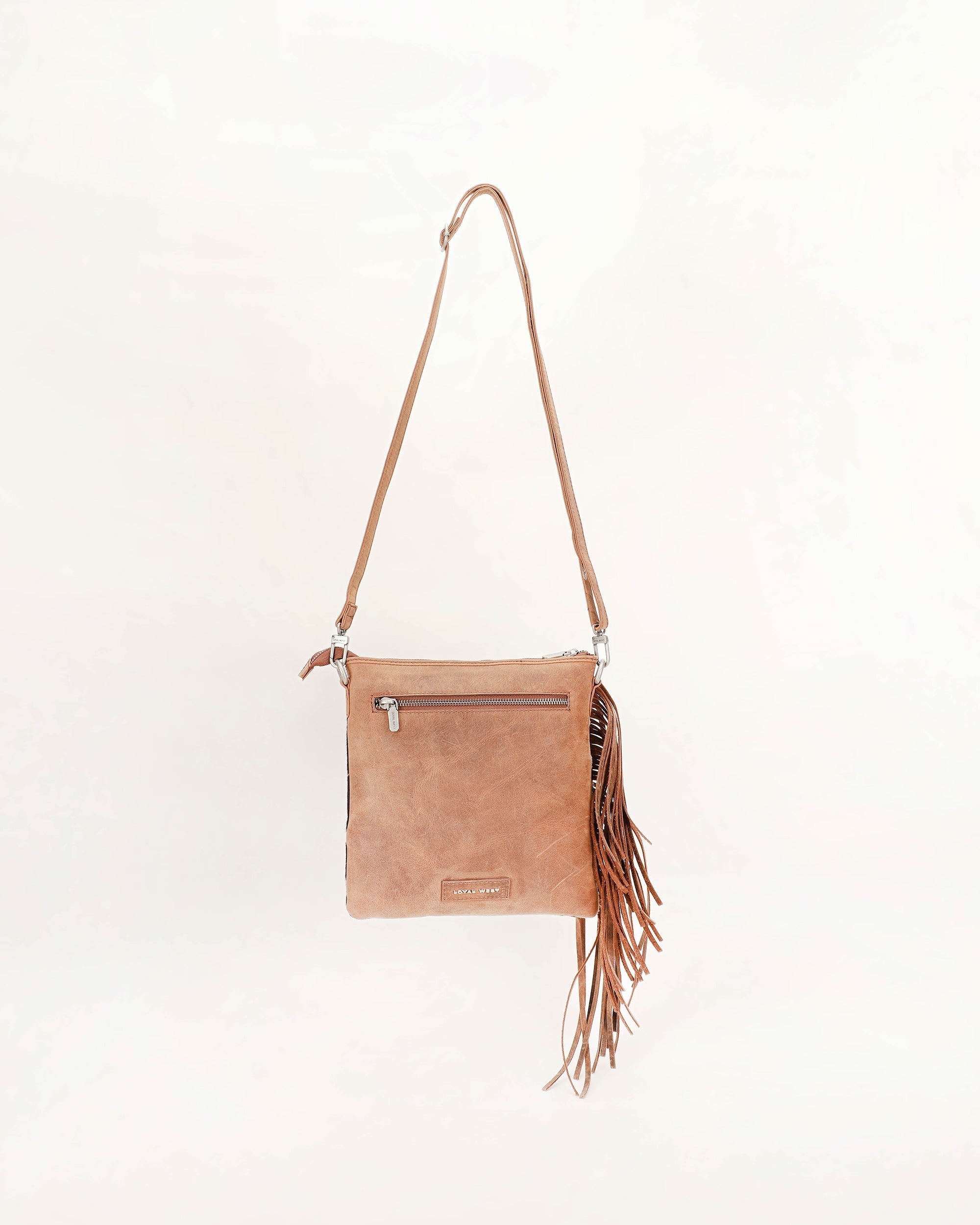 Ranch Queen Cowhide Tassle-Bag