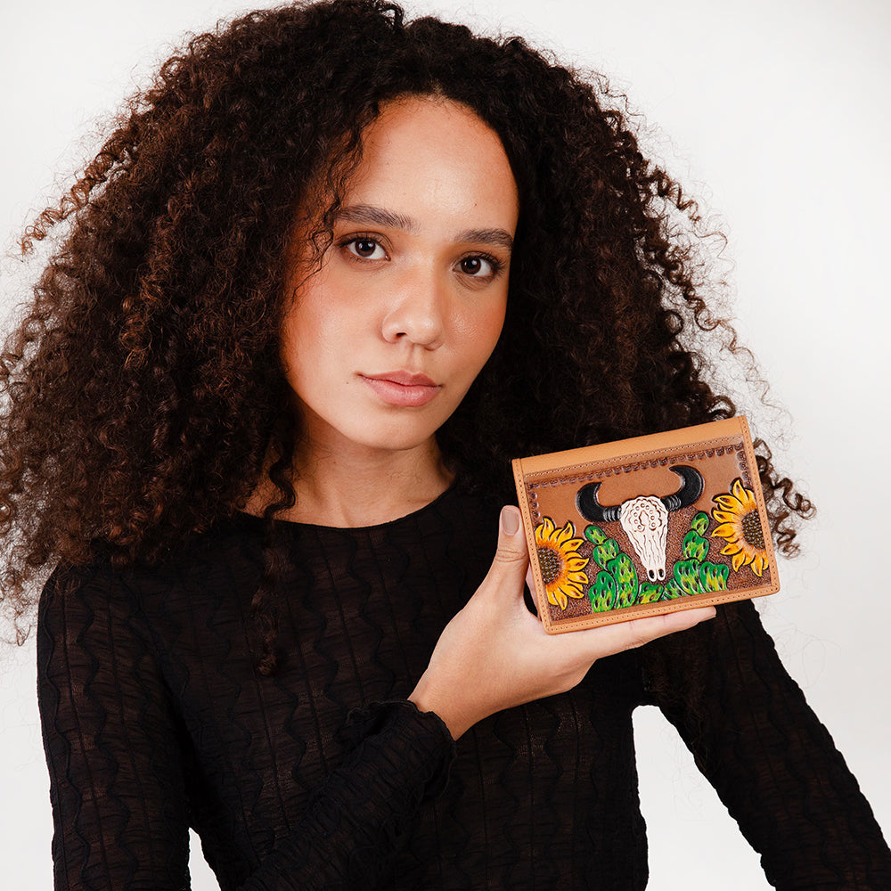 Meadow Steer Cardholder