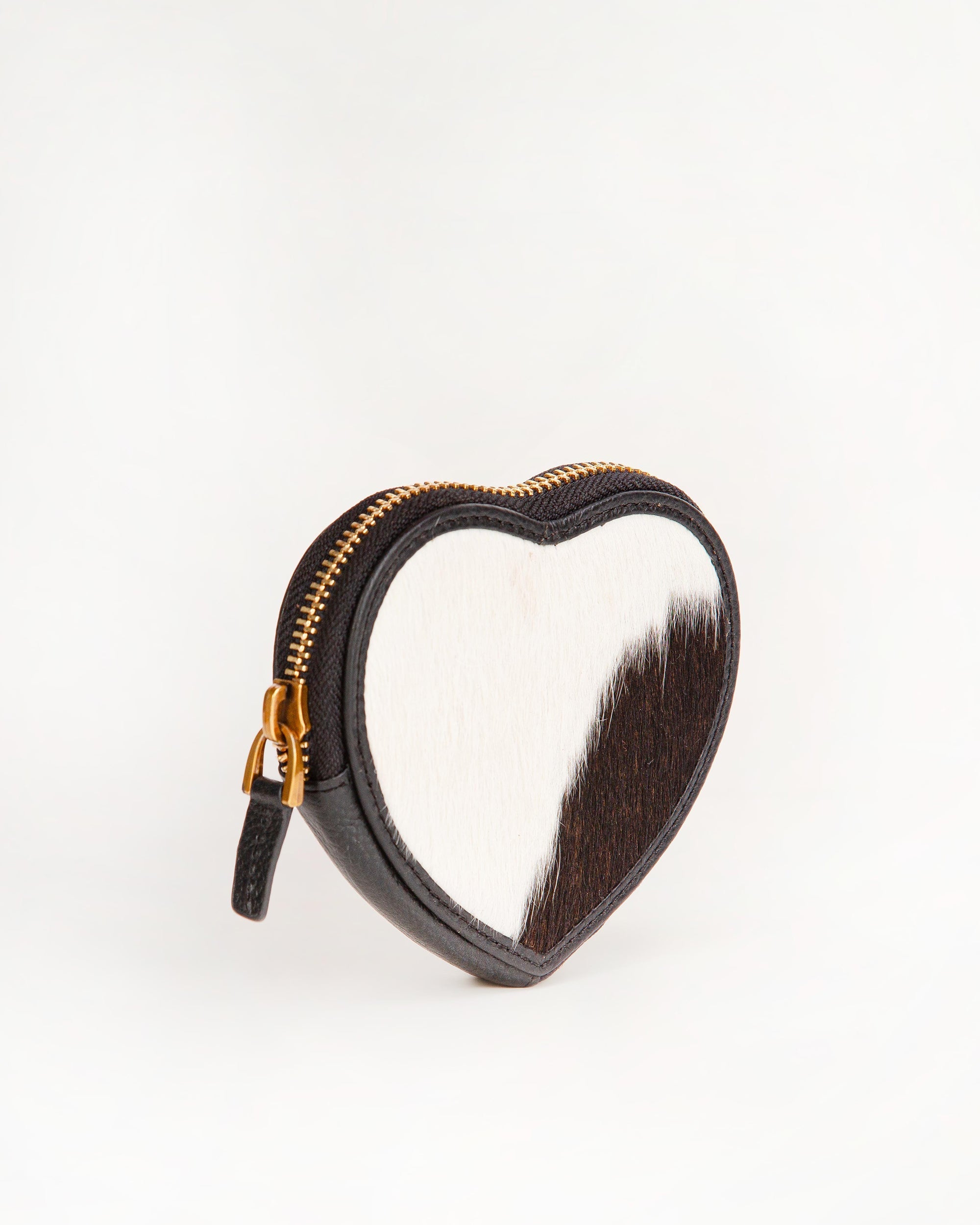 Cupid Coin Pouch Black And White