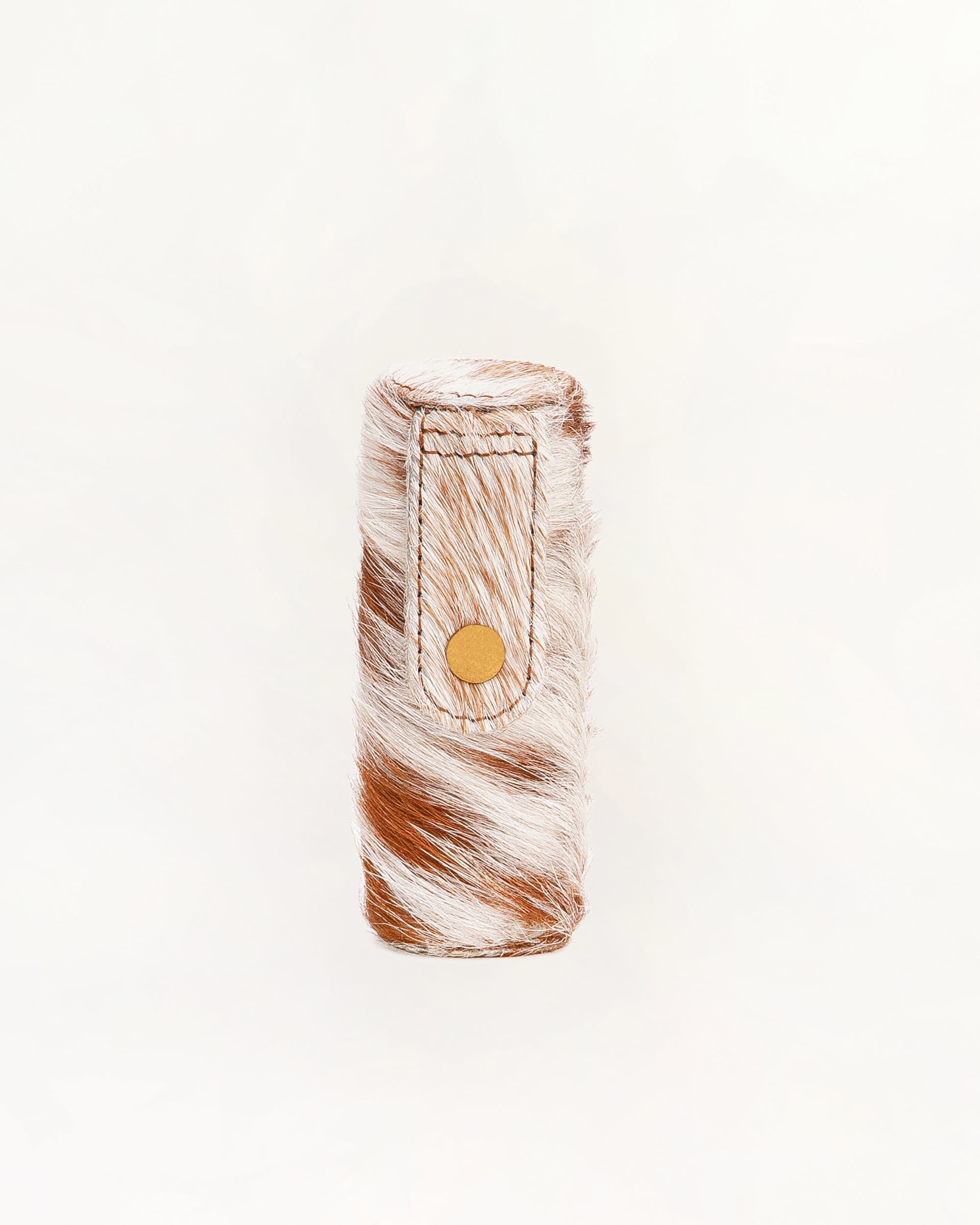 Painted Pony Lipstick Case Brown And White