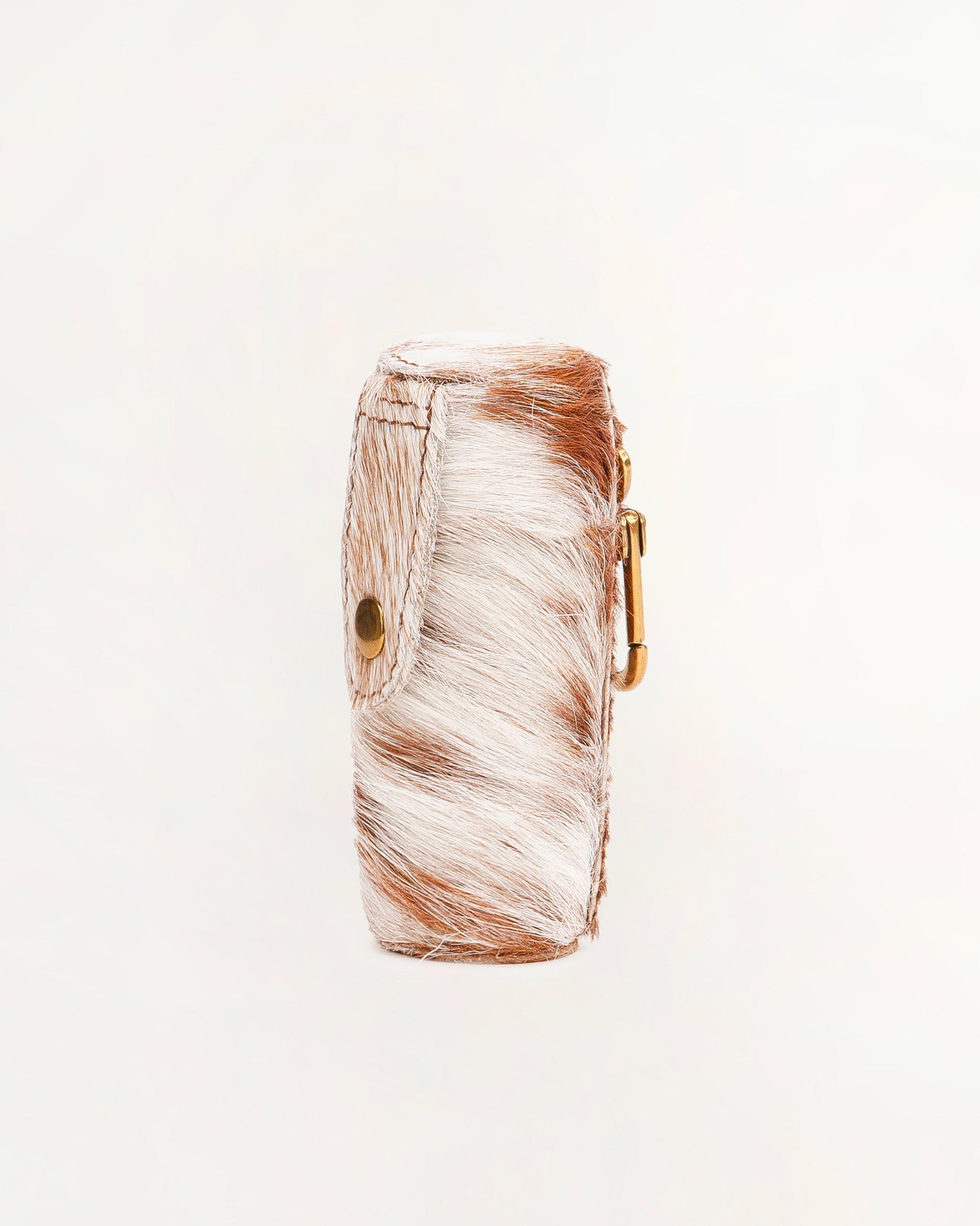Painted Pony Lipstick Case Brown And White