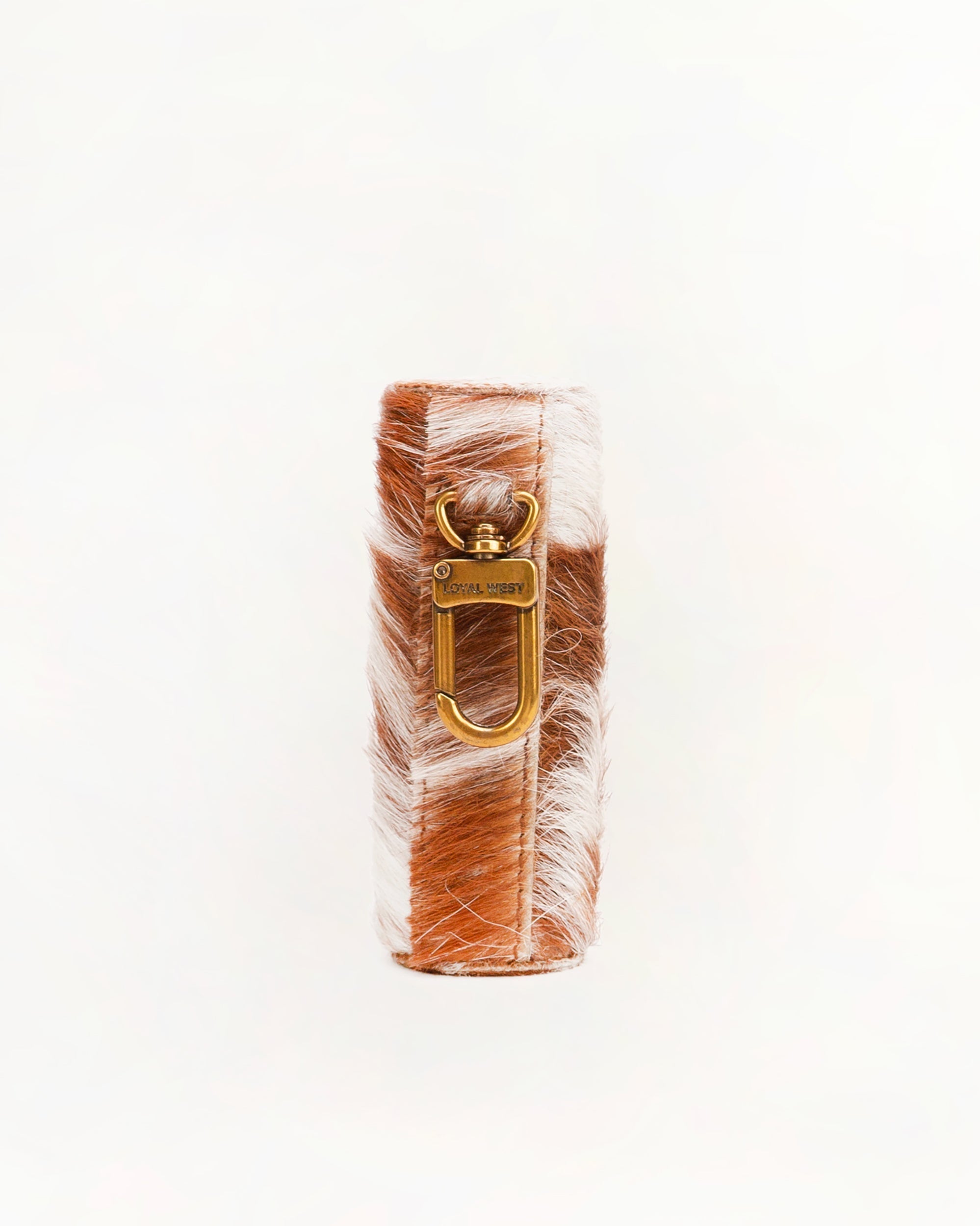 Painted Pony Lipstick Case Brown And White