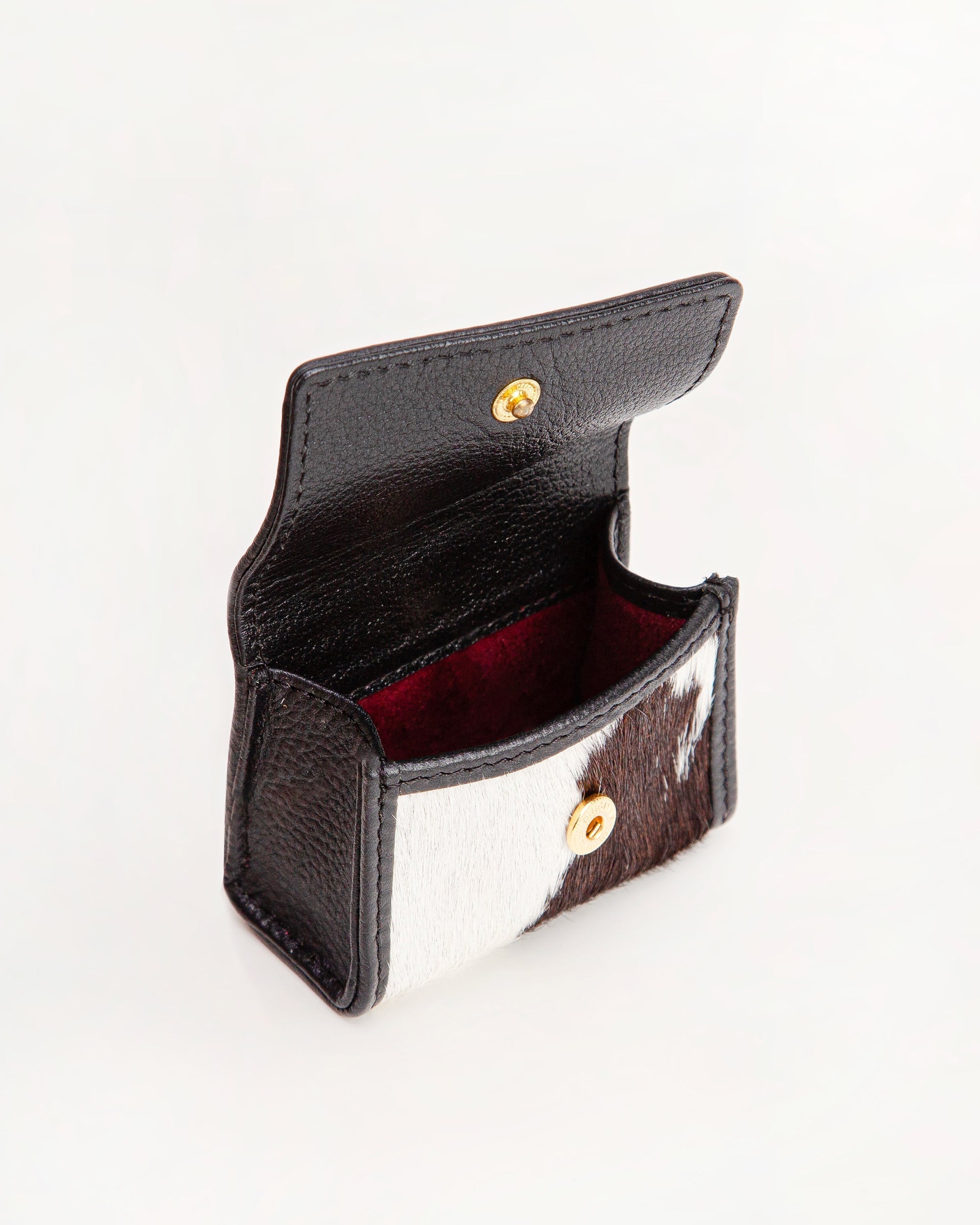 Gloriana Clip On Bag Charm Black And White