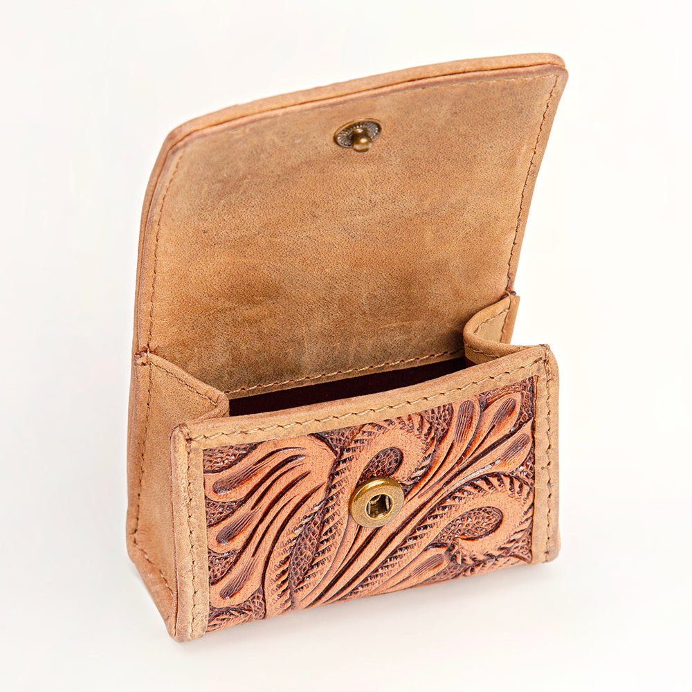 Gloriana Clip On Bag Charm Handtooled