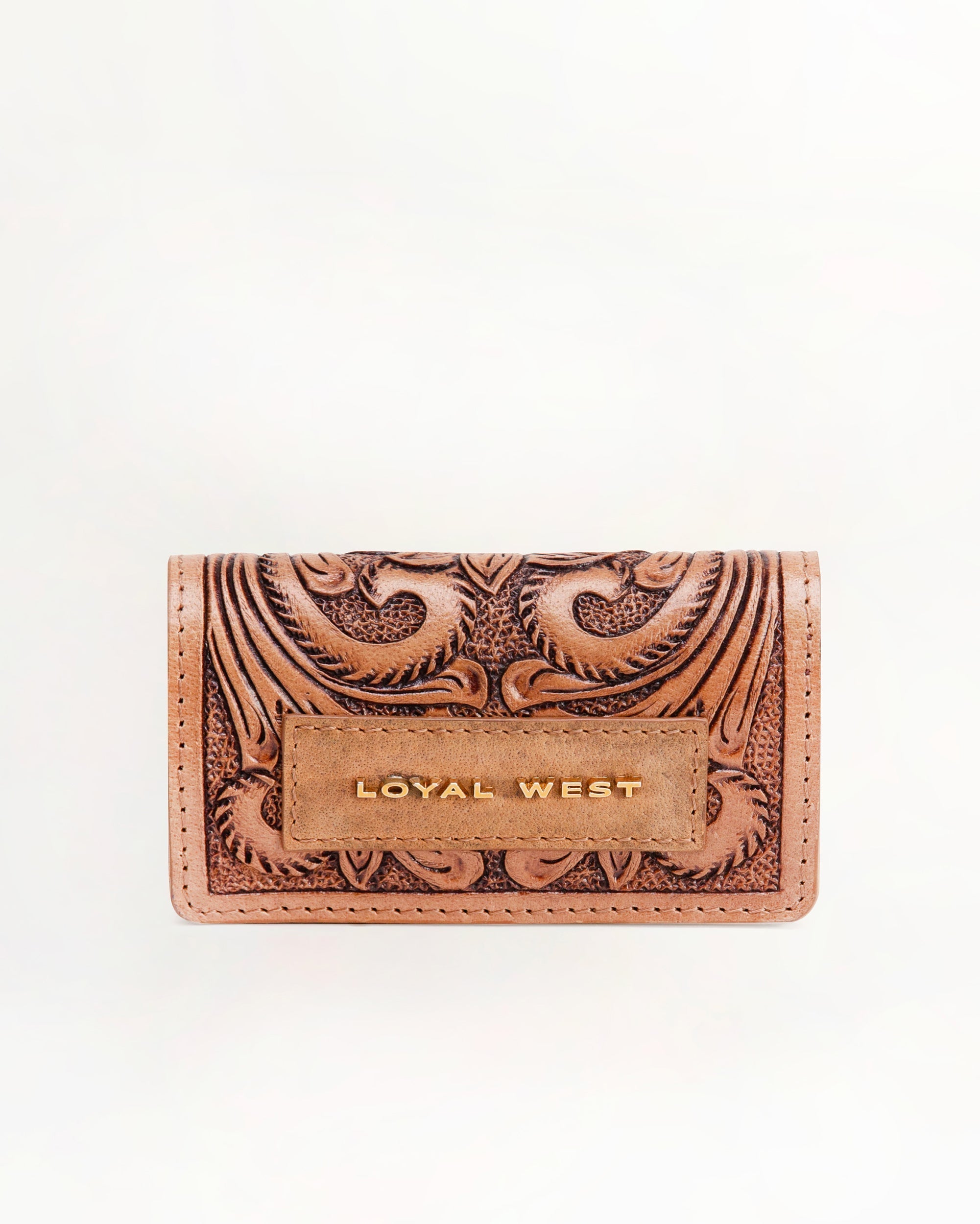 Cattle Kiss Lipstick Handtooled Leather