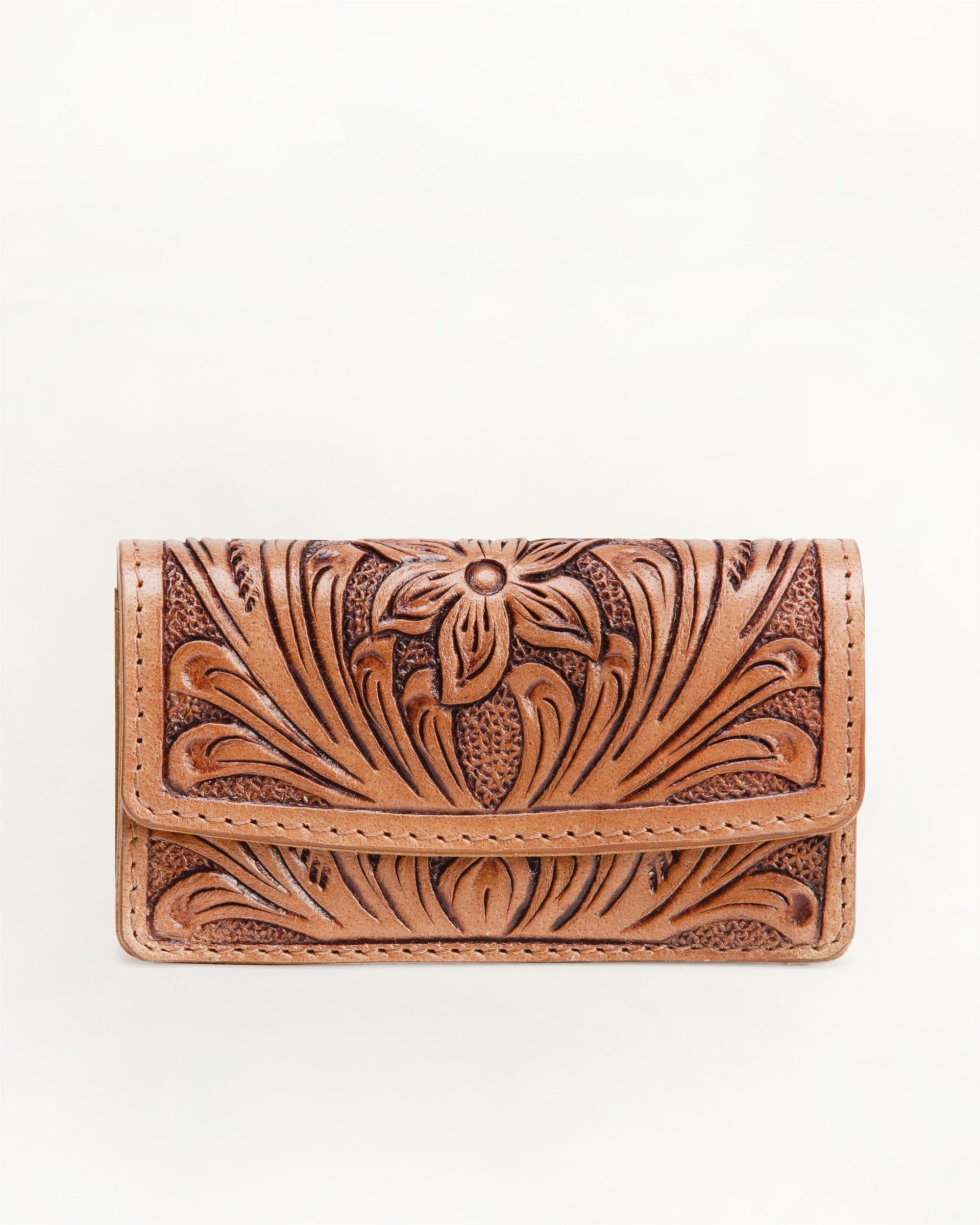 Cattle Kiss Lipstick Handtooled Leather