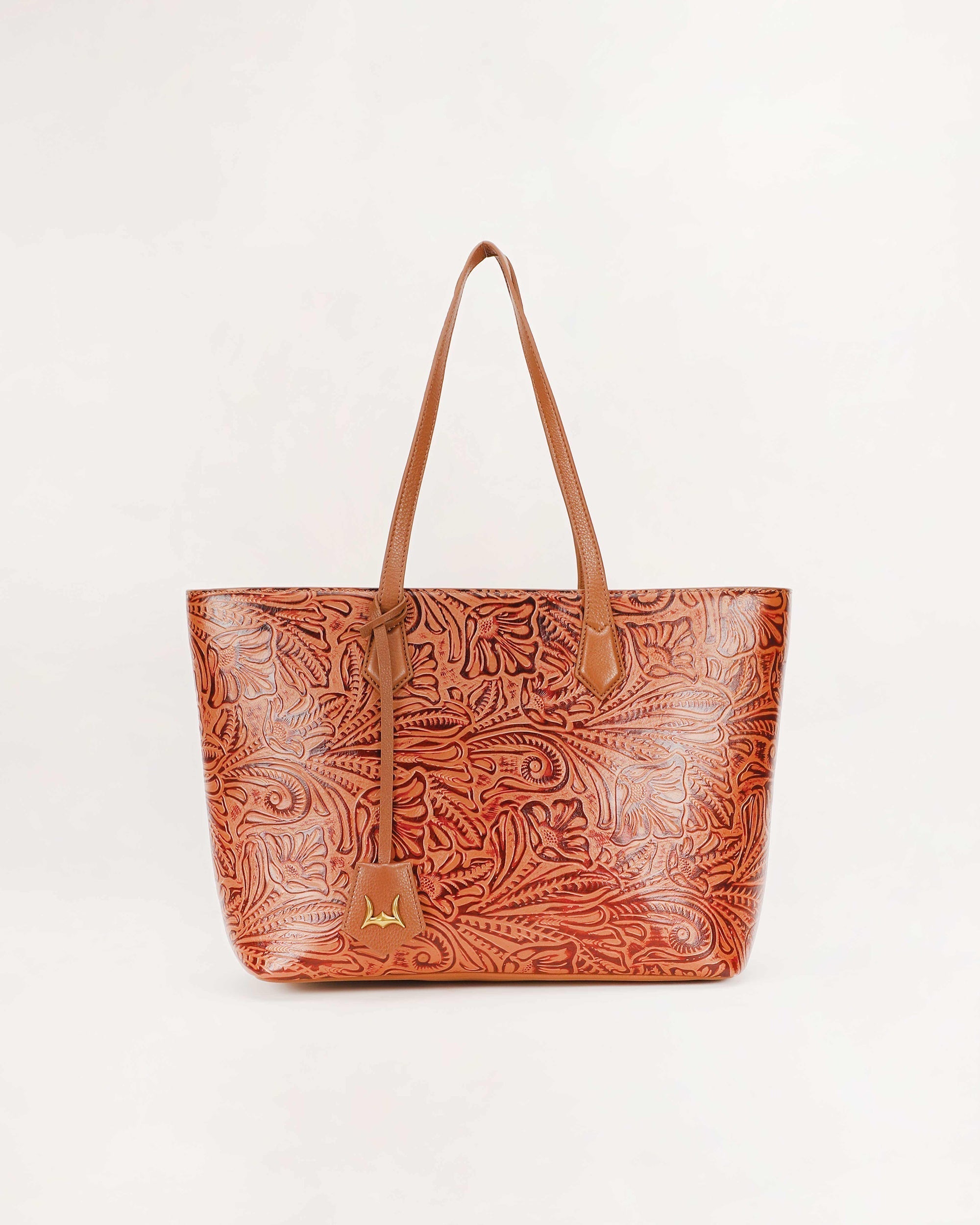 California Poppy Large Bag Golden Floral