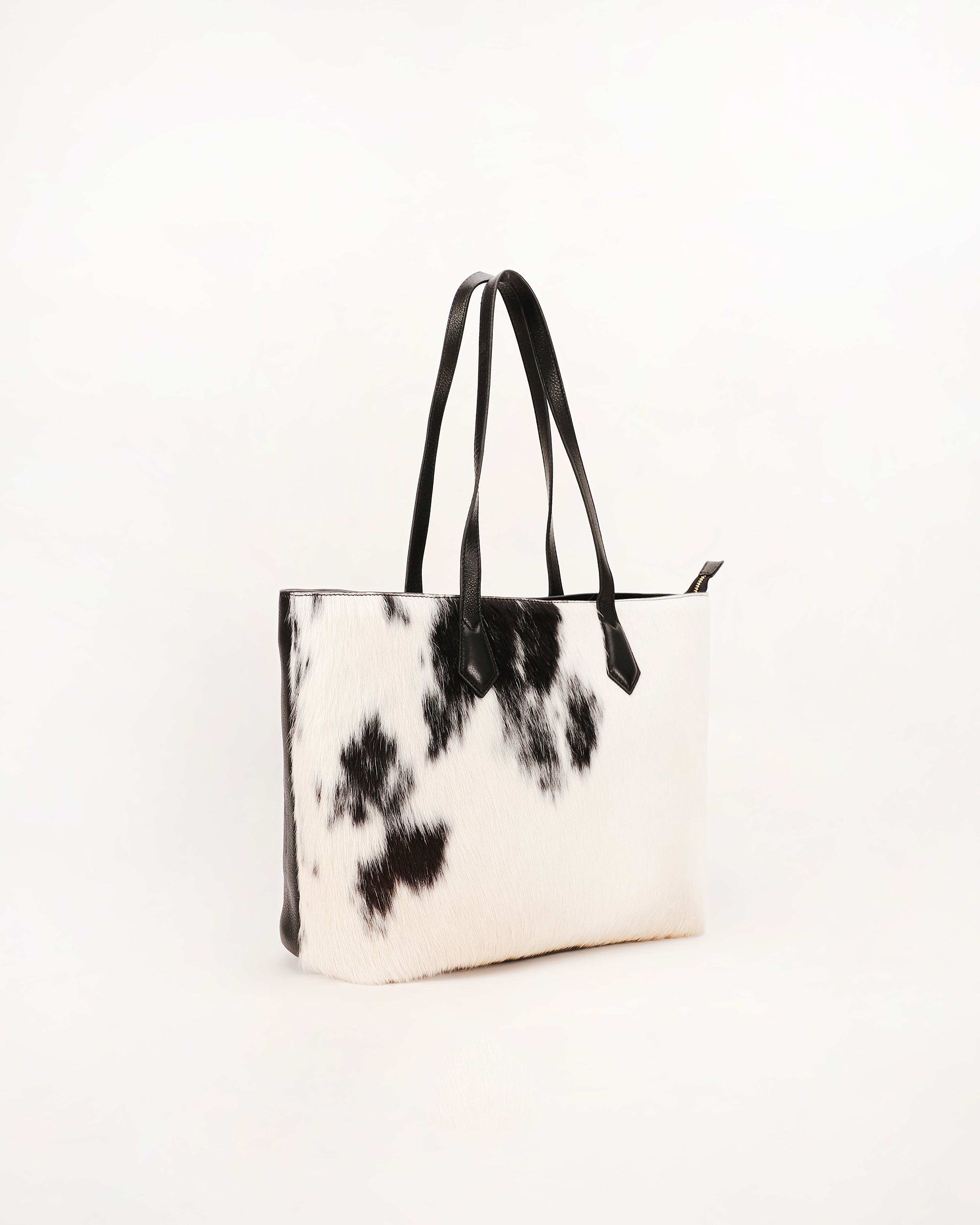 California Poppy Large Bag Black And White