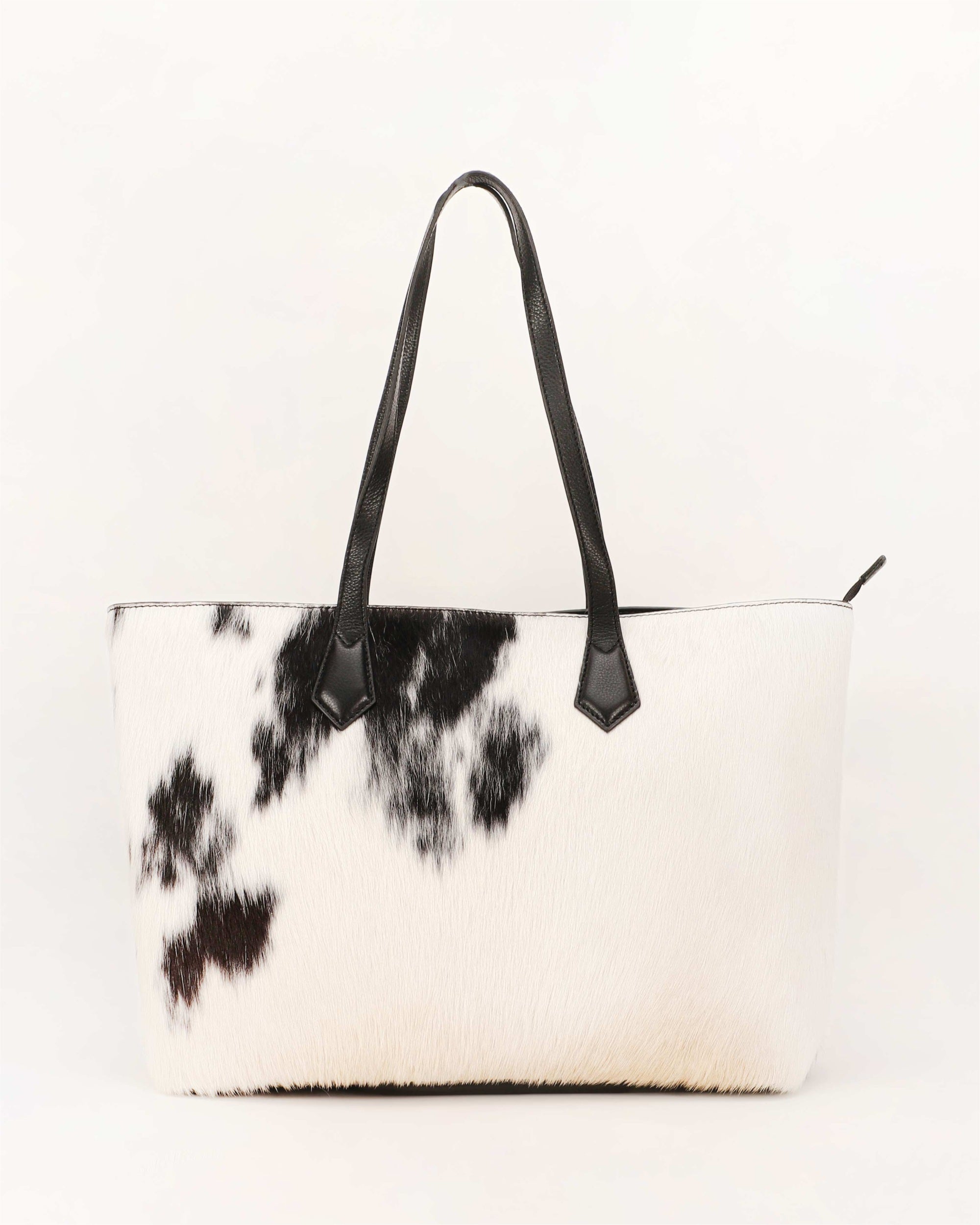 California Poppy Large Bag Black And White