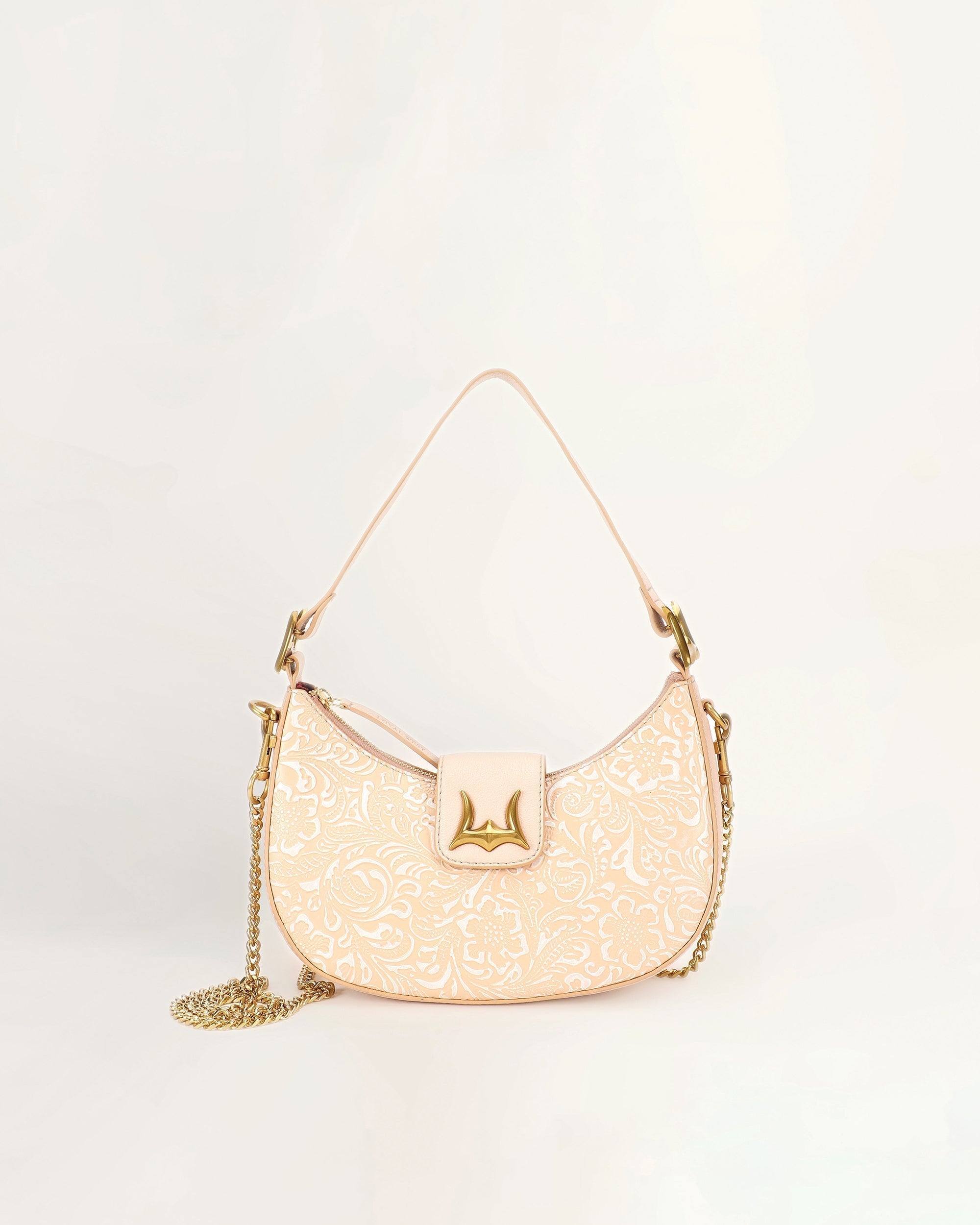 Lw Hobo Medium Purse Beige Floral