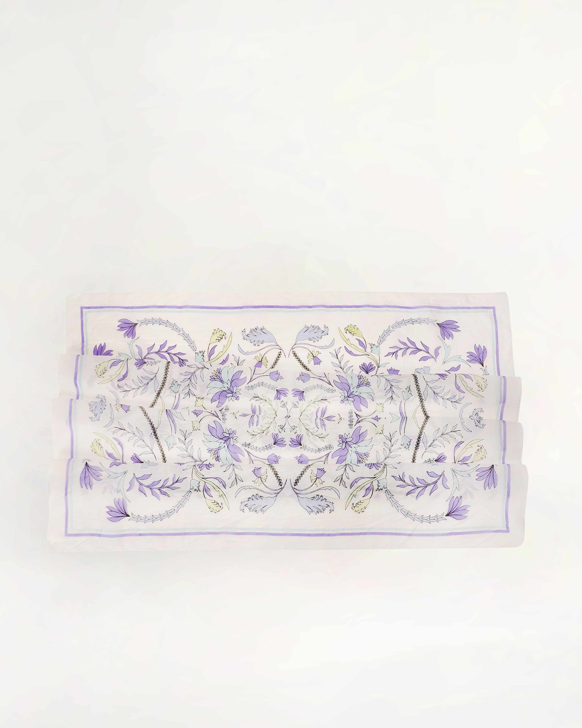 Glory Of Morning Silk Scarves