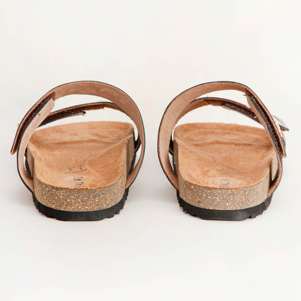 Deen Canyon Sandals - Handtooled Leather