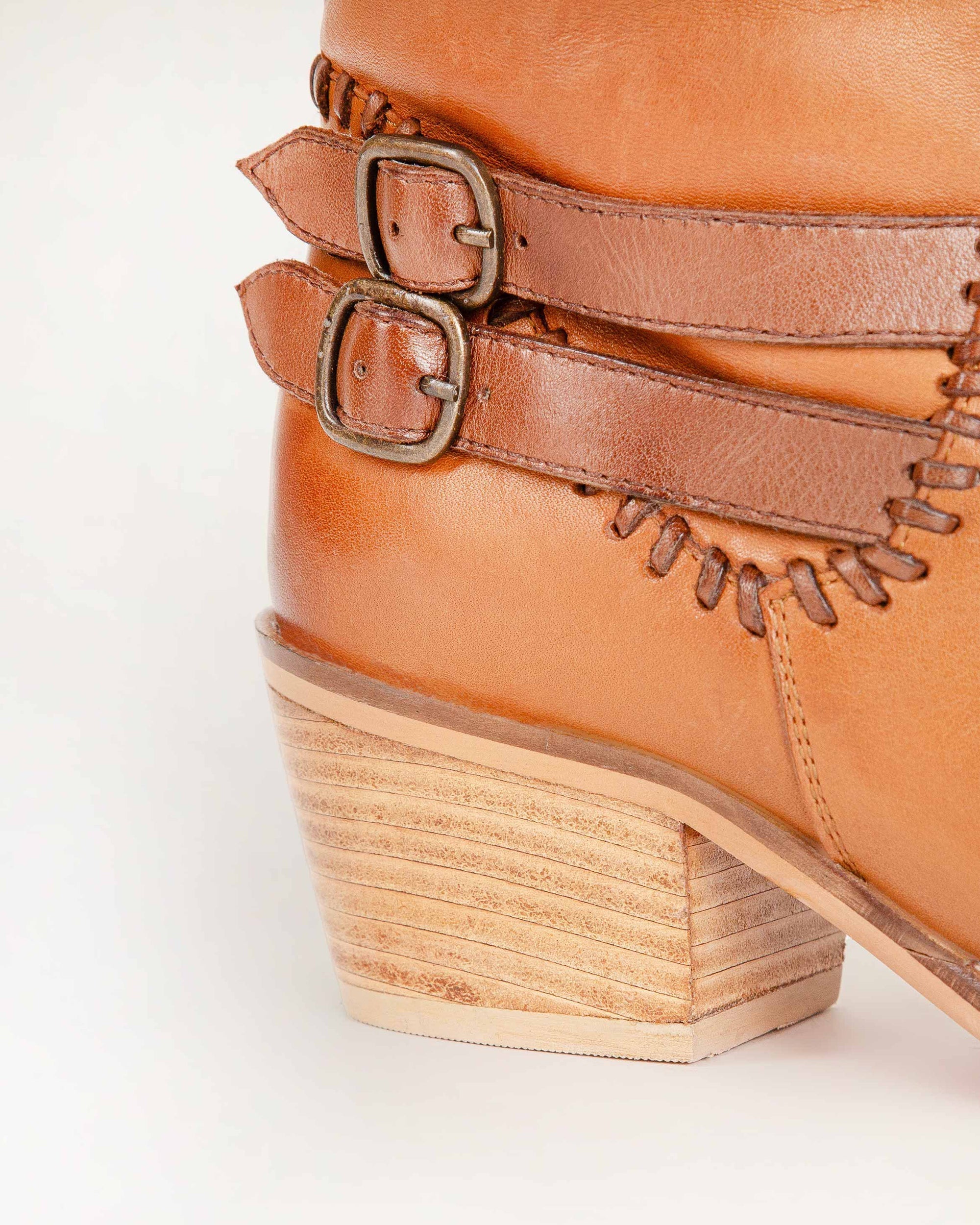 Dusty Trail High Boot In Calfskin