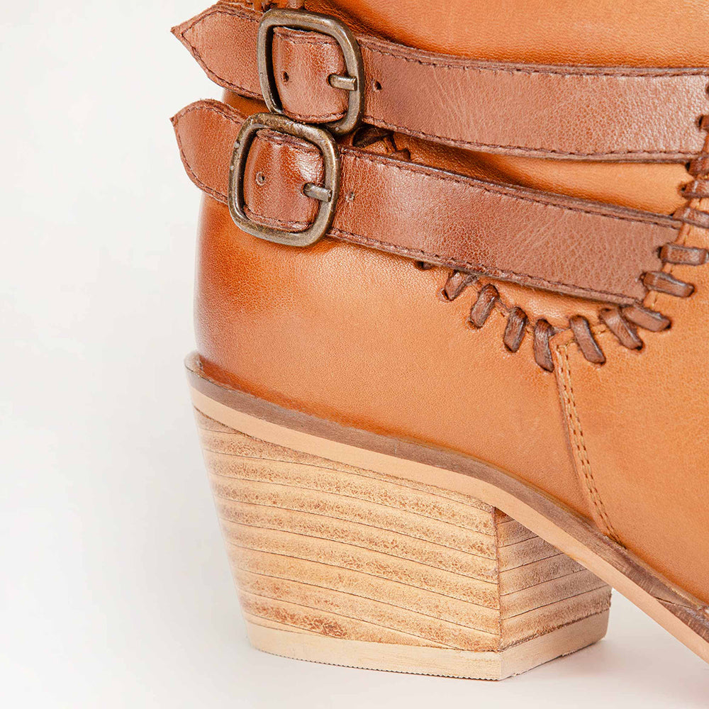 Dusty Trail High Boot In Calfskin