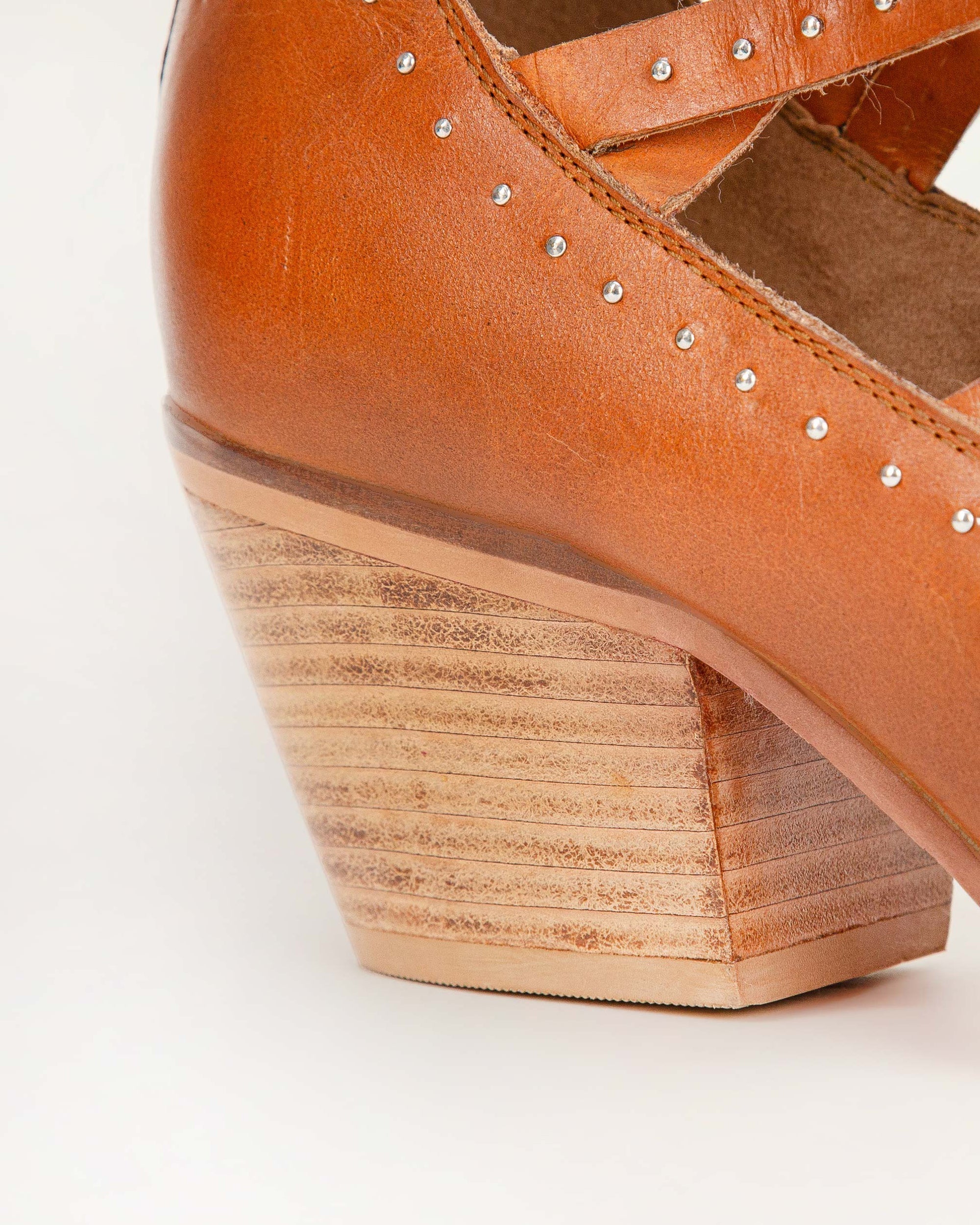 Lace Up Booties In Calfskin