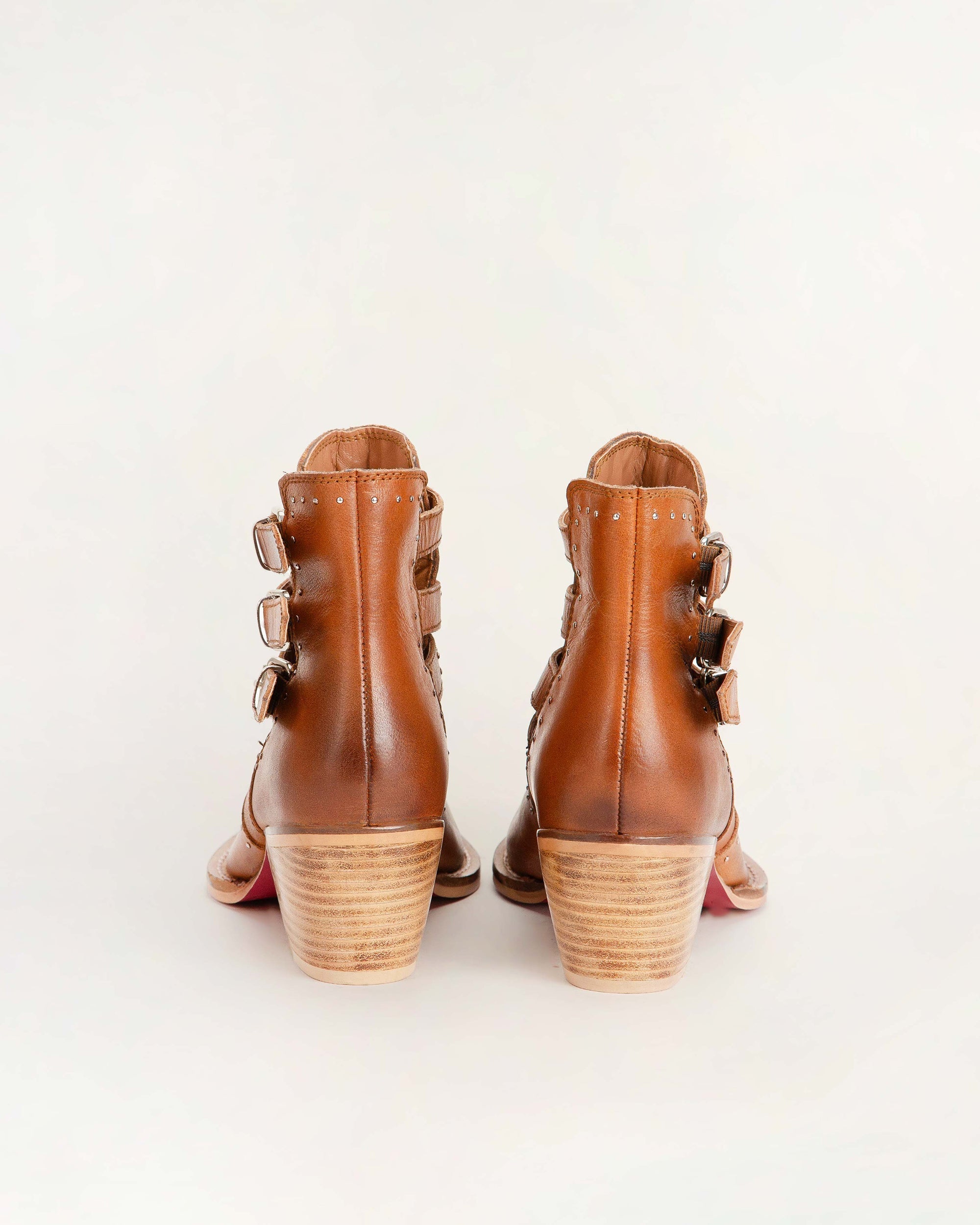Buckle In Ankle Booties & Calfskin