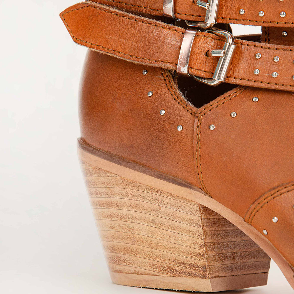 Buckle In Ankle Booties & Calfskin