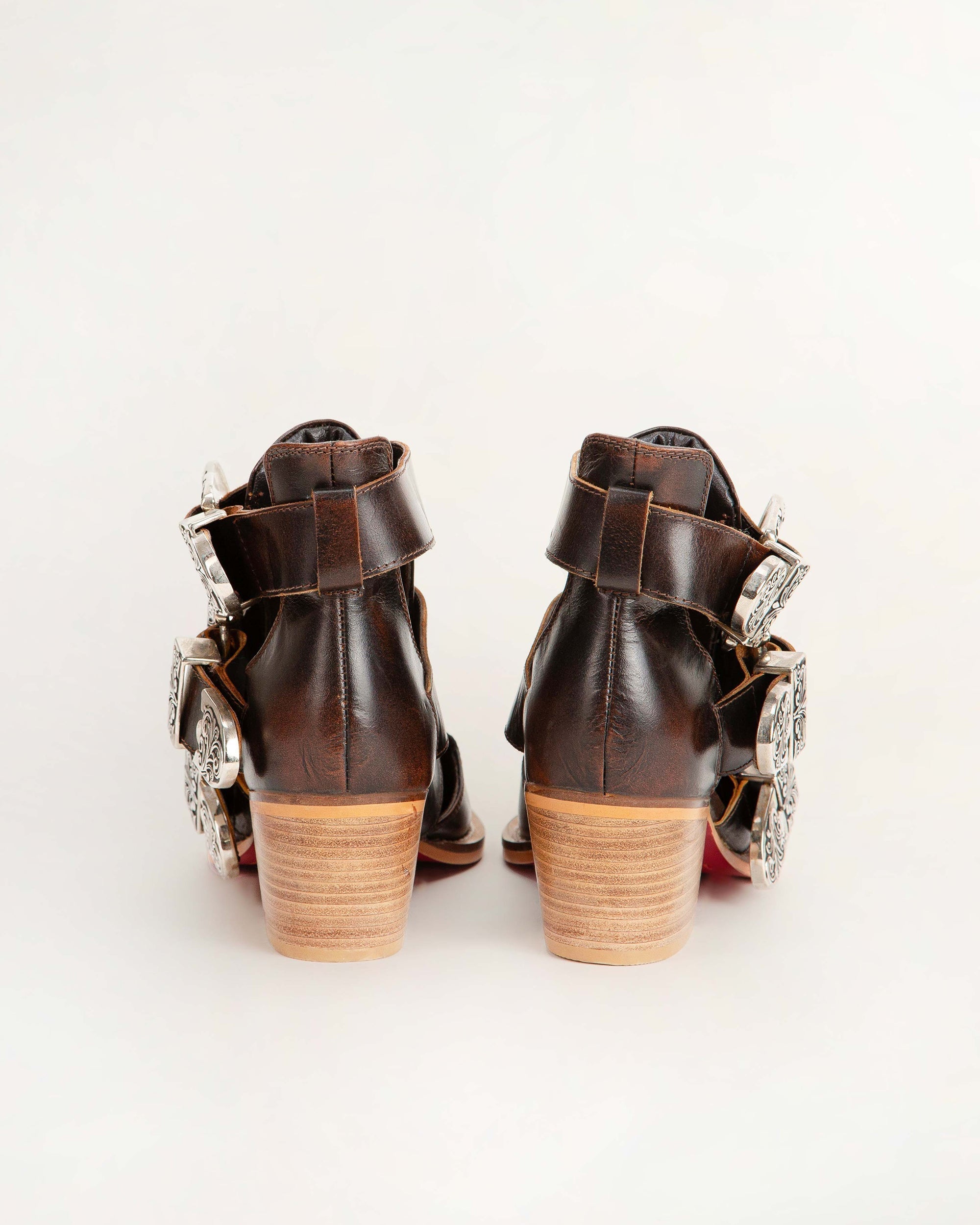 Rodeo Ankle Bootie In Calfskin