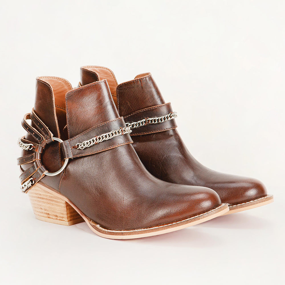 Raven Vanyon Booties In Calfskin
