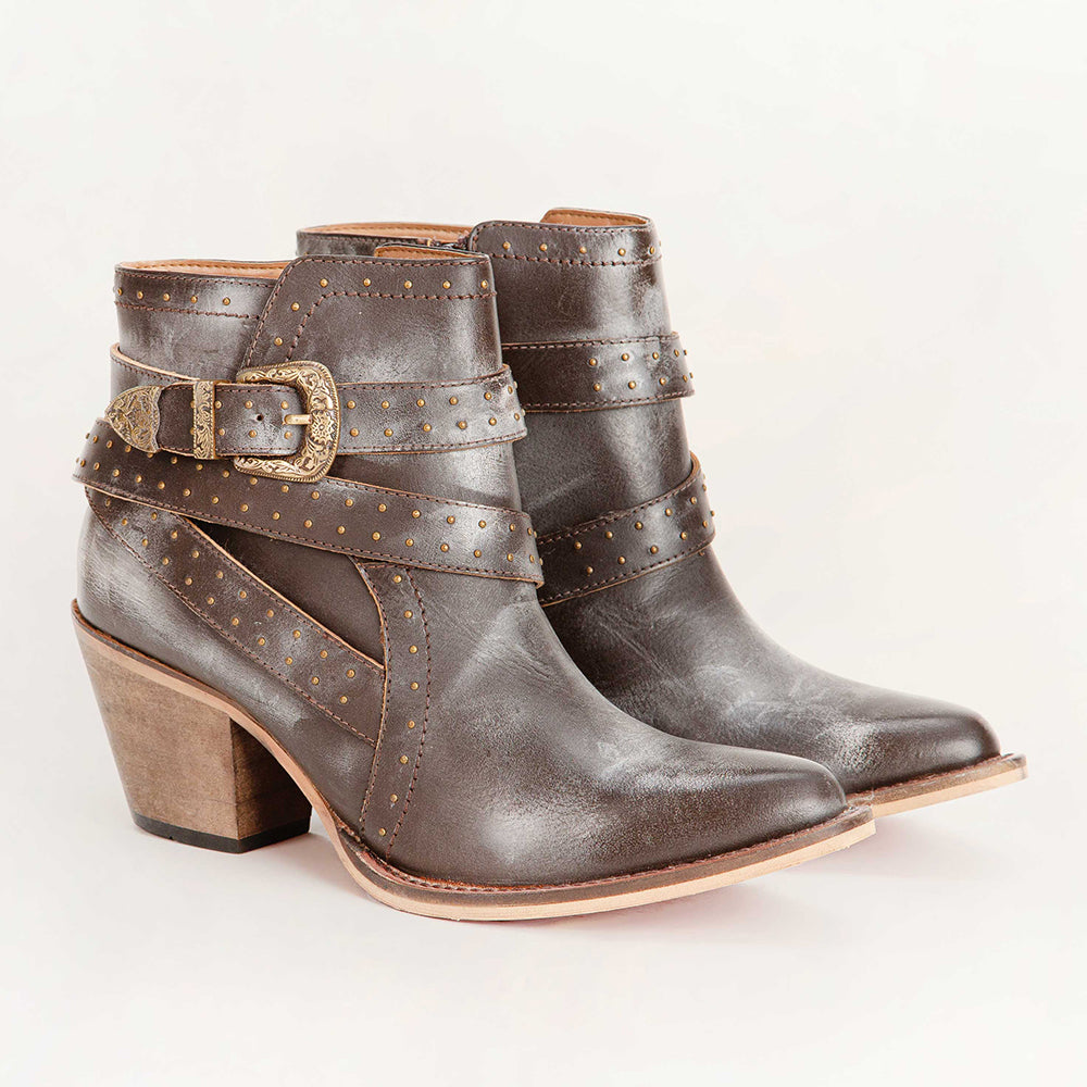 Elena Booties In Calfskin