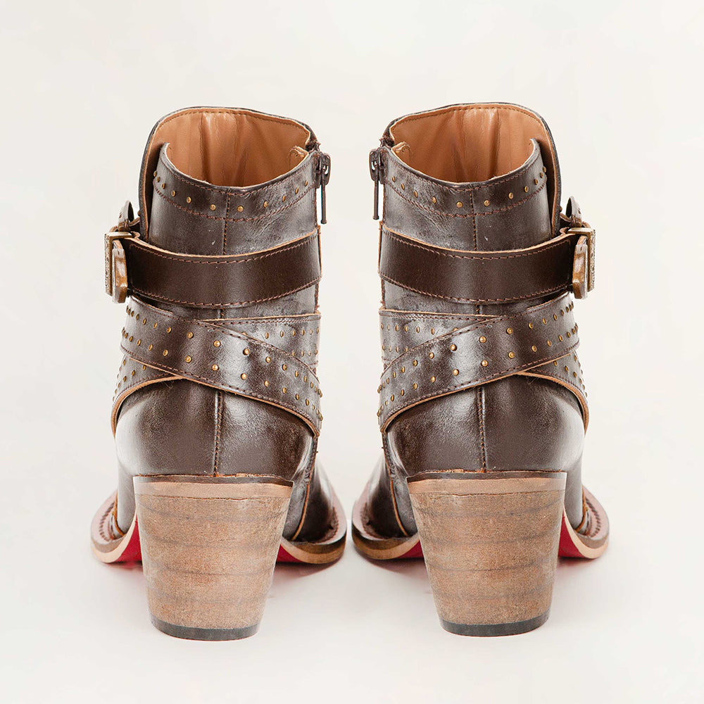 Elena Booties In Calfskin