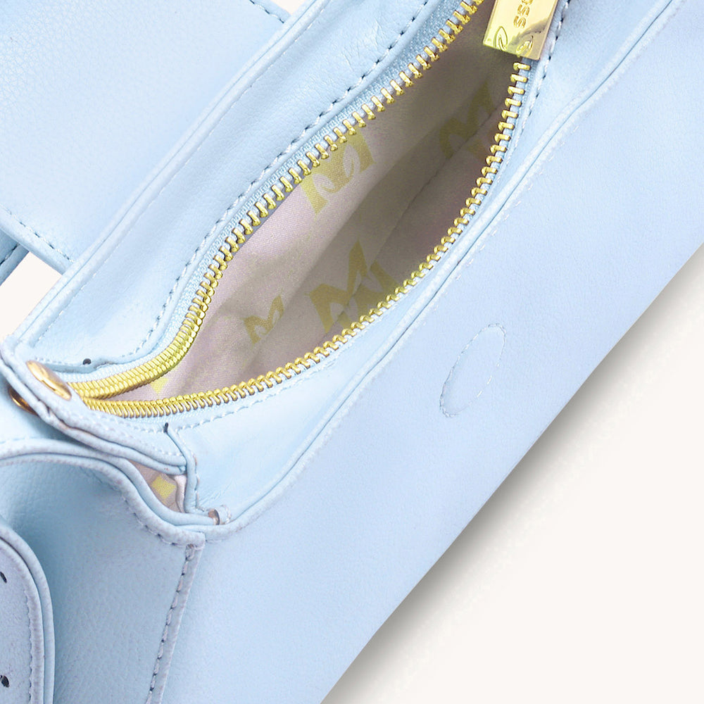 Mira & Moss Graciela Petite Shoulder Bag - Ice Blue