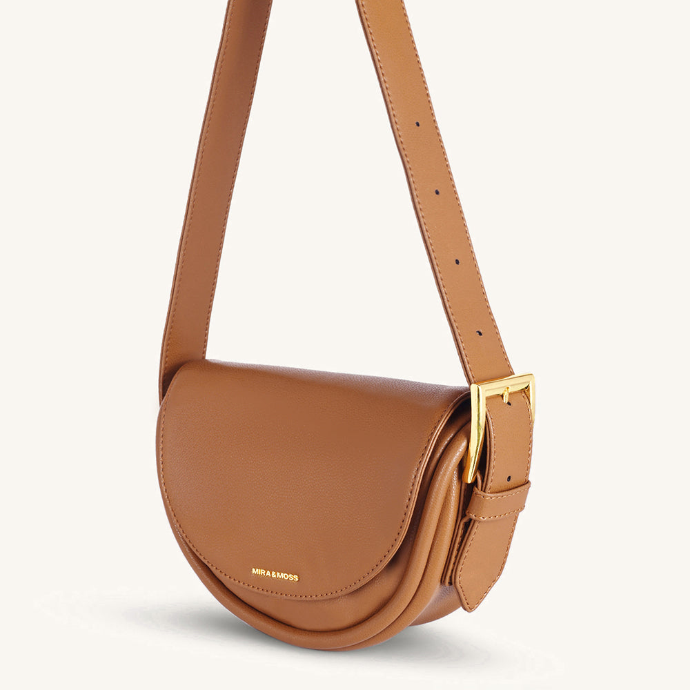 Mira & Moss Sophia Shoulder Bag - Tan