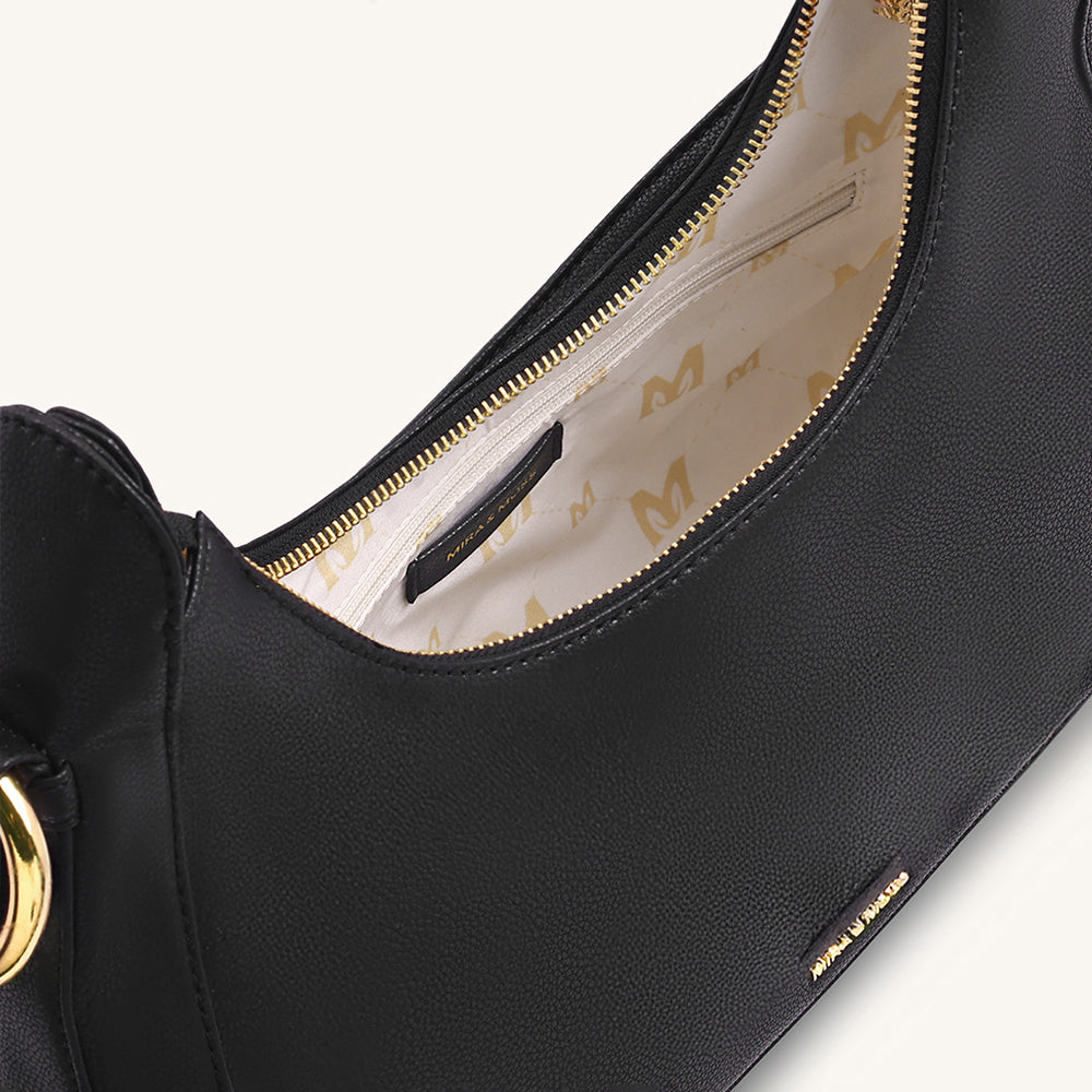 Mira & Moss Ava Shoulder Bag - Black