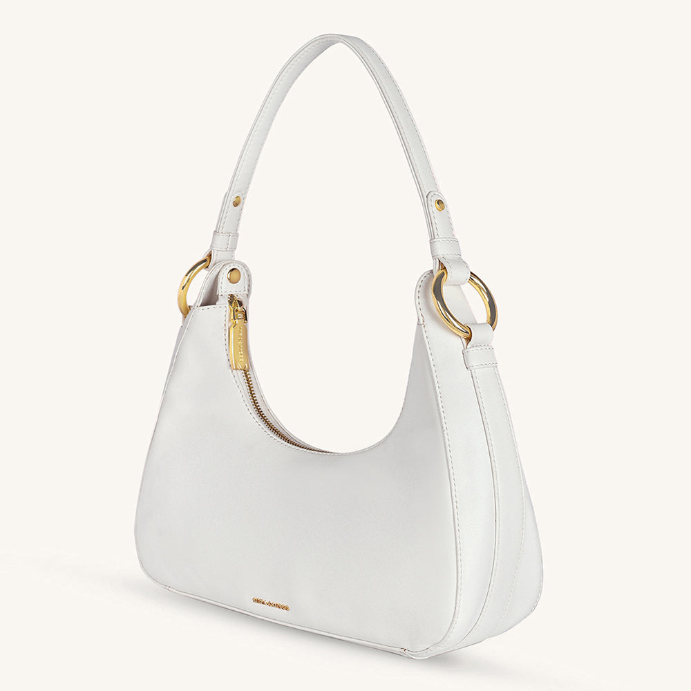 Mira & Moss Ava Shoulder Bag - Ivory